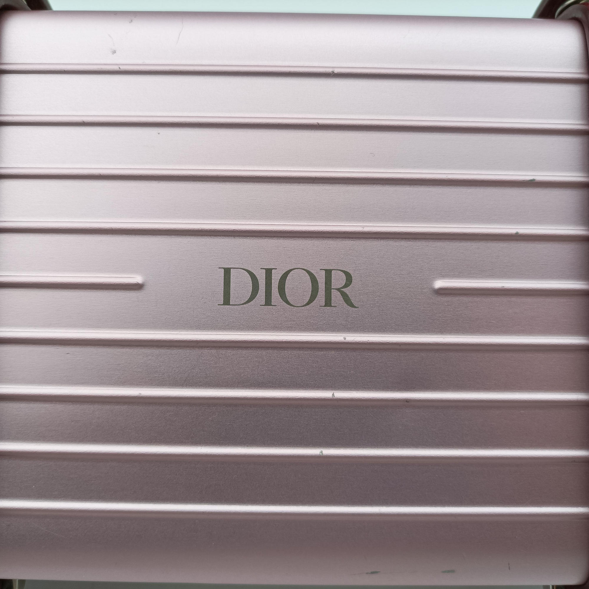 Vintage Christian Dior Rimowa Collaboration Pink×red Aluminum×Leather  shoulderbag | stylenewstar