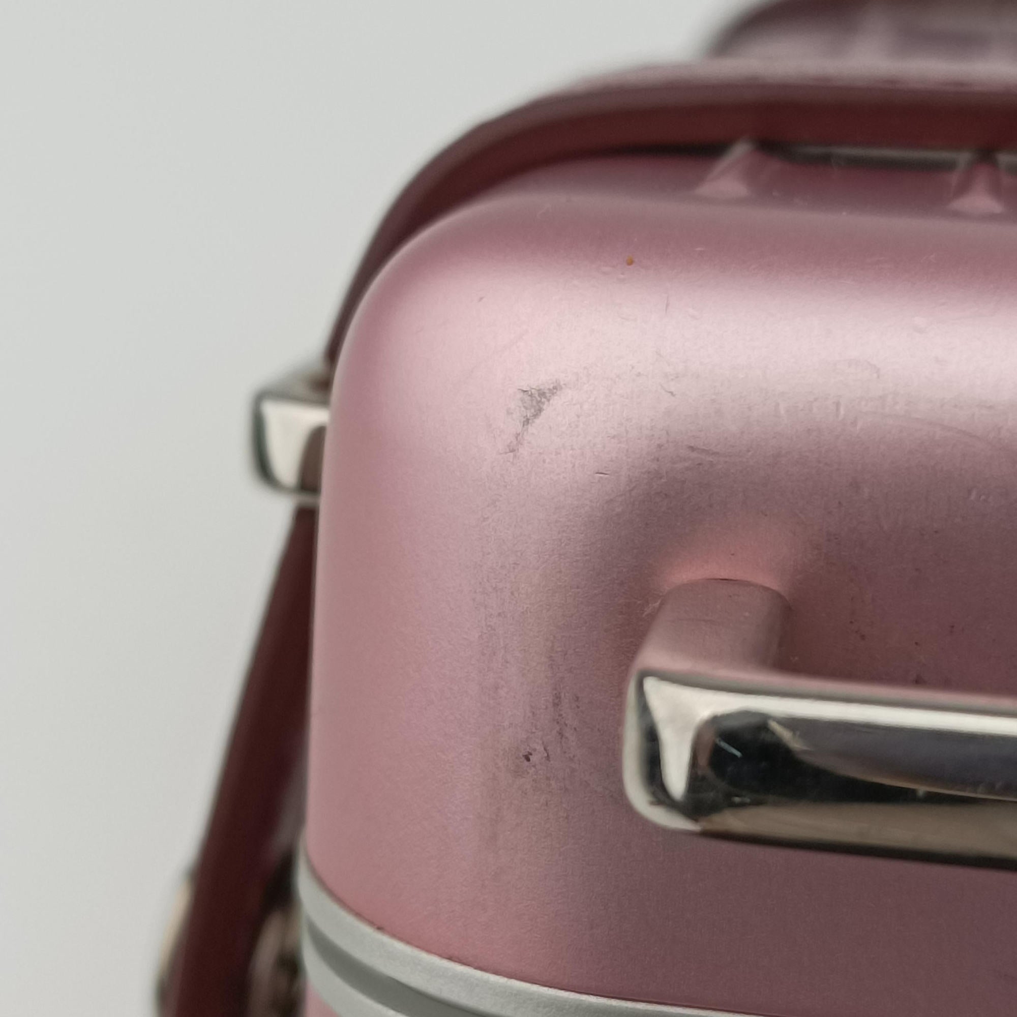 Vintage Christian Dior Rimowa Collaboration Pink×red Aluminum×Leather  shoulderbag | stylenewstar