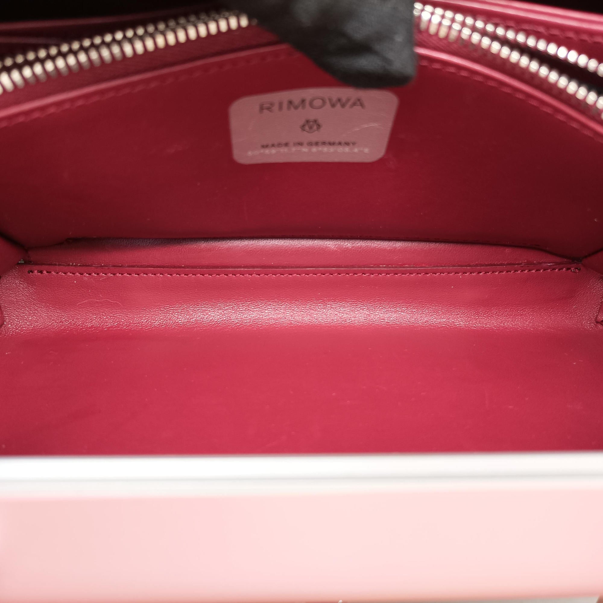 Vintage Christian Dior Rimowa Collaboration Pink×red Aluminum×Leather  shoulderbag | stylenewstar