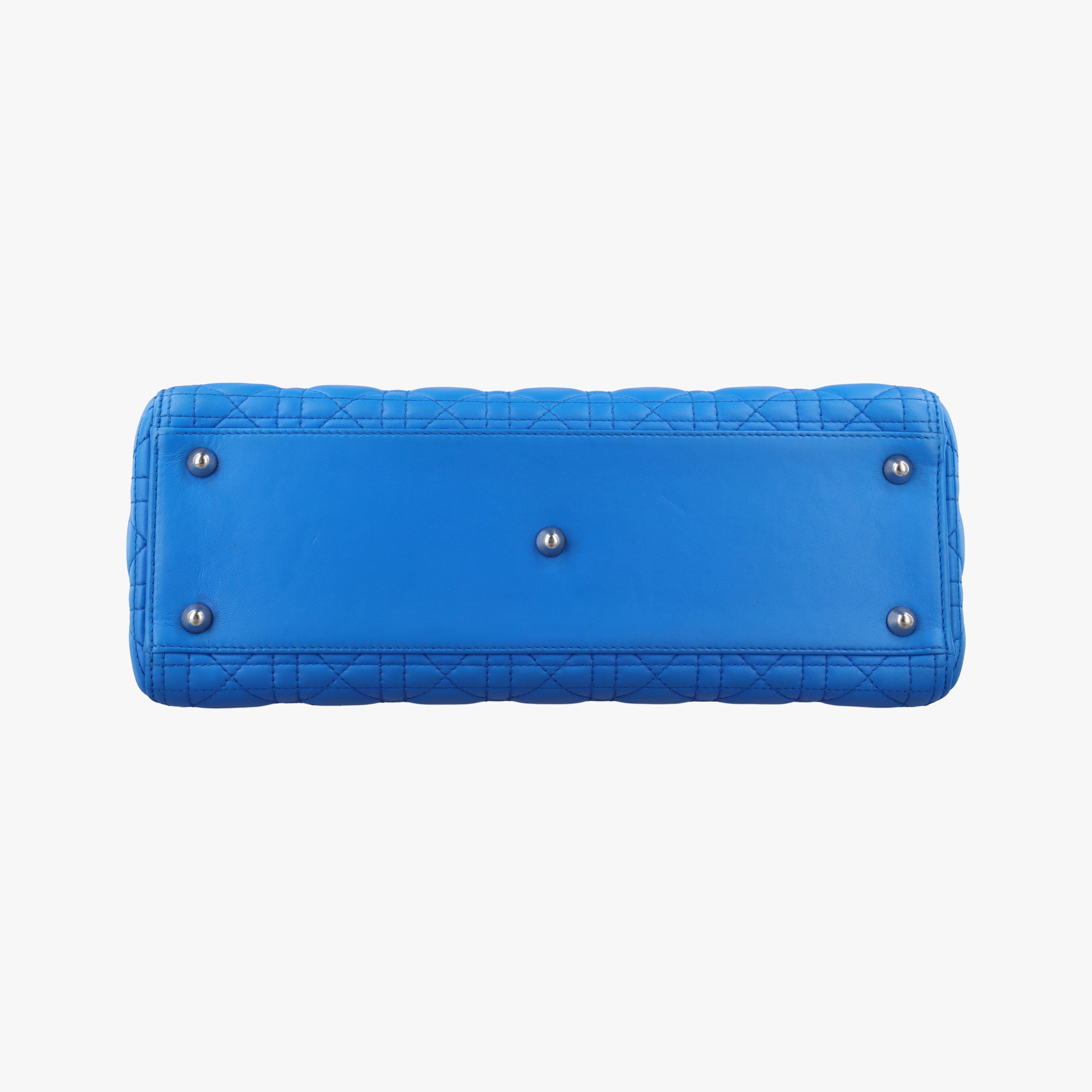 Secondhand Christian Dior Lady Dior Blue lambskin  shoulderbag | stylenewstar