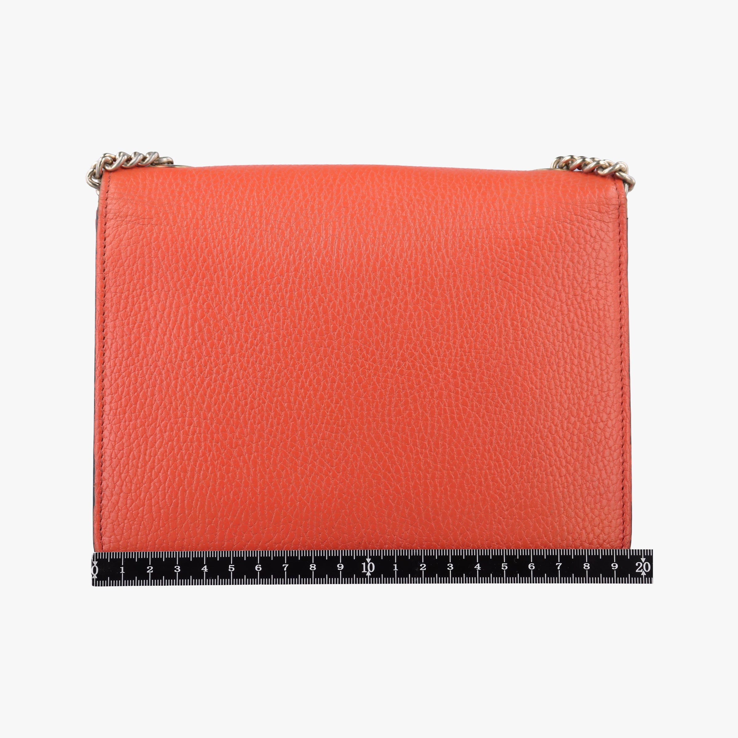 Pre-owned Gucci Interlocking G Orange Leather 510304 shoulderbag | stylenewstar