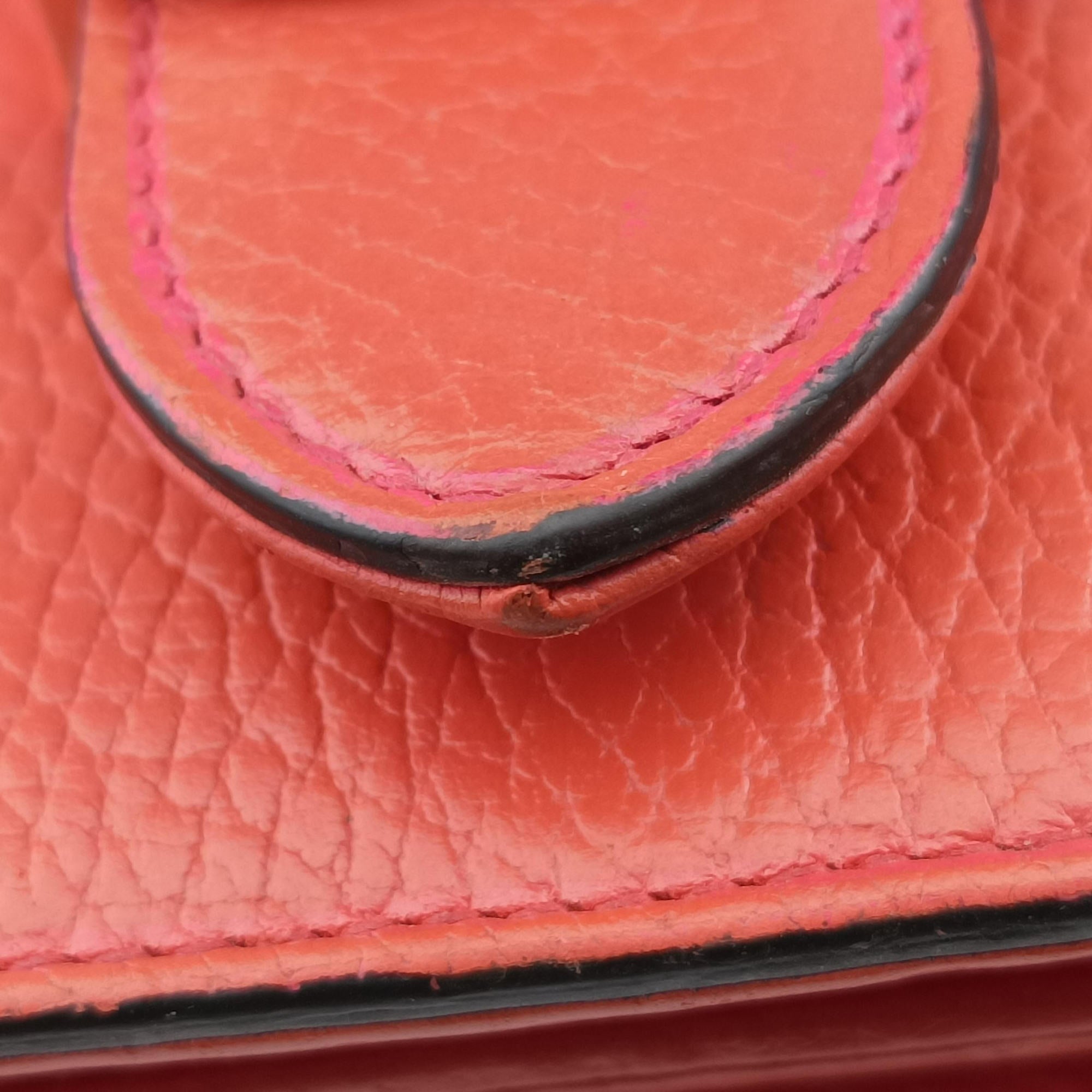 Pre-owned Gucci Interlocking G Orange Leather 510304 shoulderbag | stylenewstar