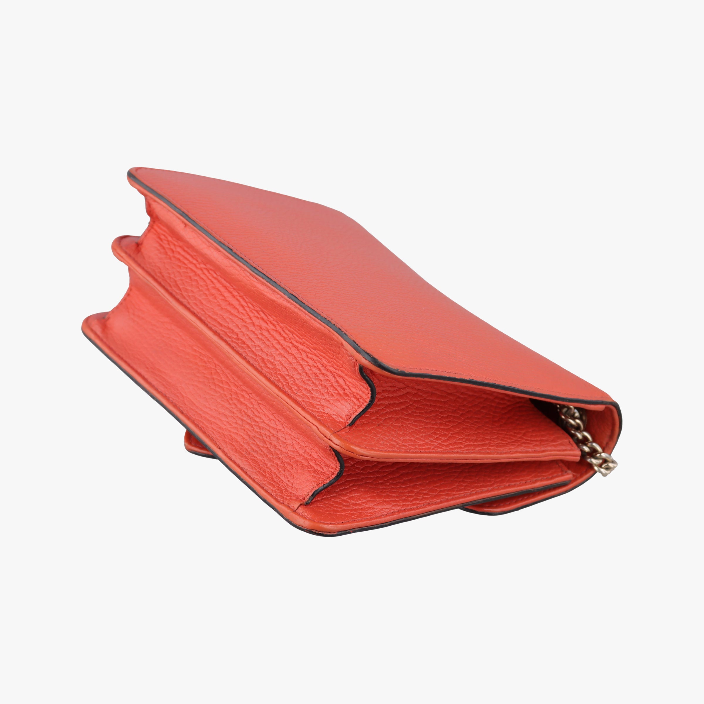 Pre-owned Gucci Interlocking G Orange Leather 510304 shoulderbag | stylenewstar