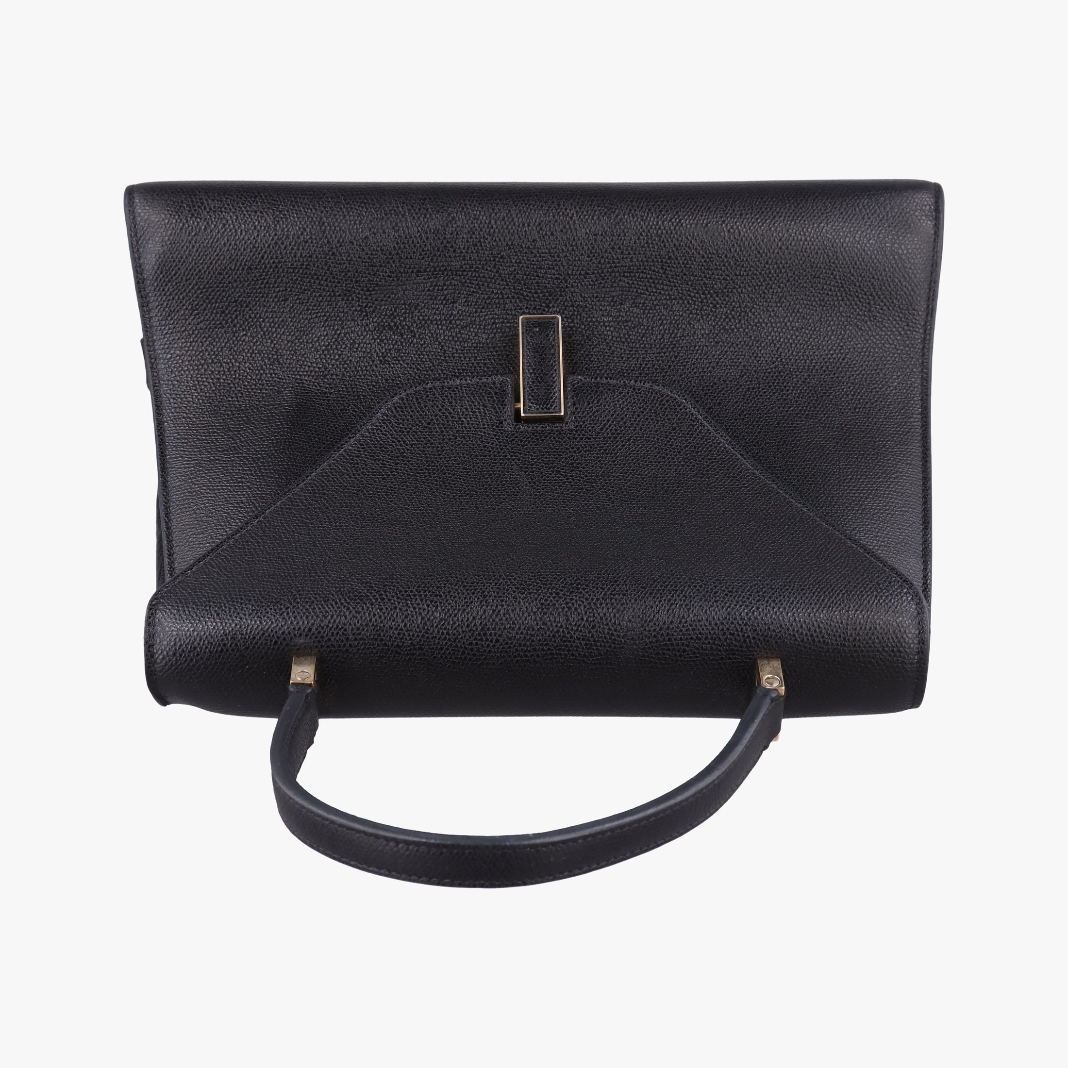 Pre-owned Valextra Iside Black Calfskin  handbag | stylenewstar