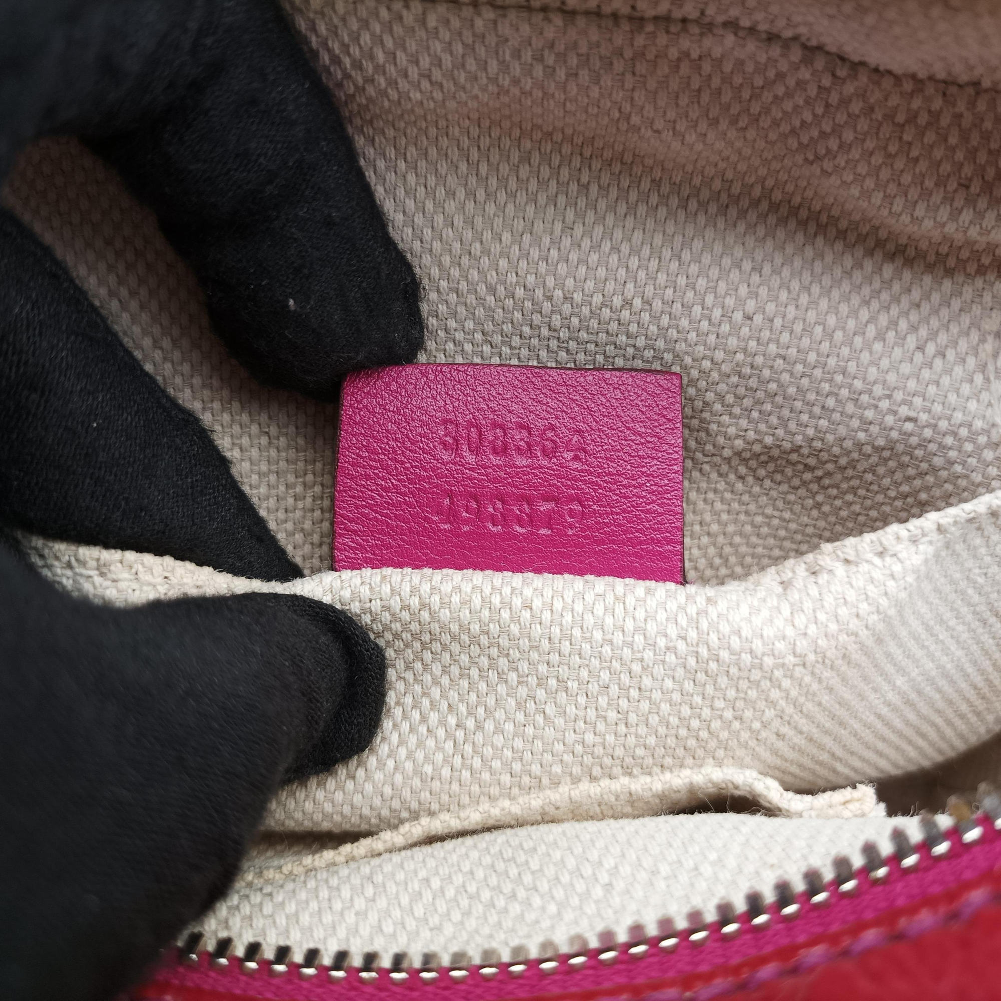 Pre-owned Gucci Soho Rose Patent Leather 308364 shoulderbag | stylenewstar