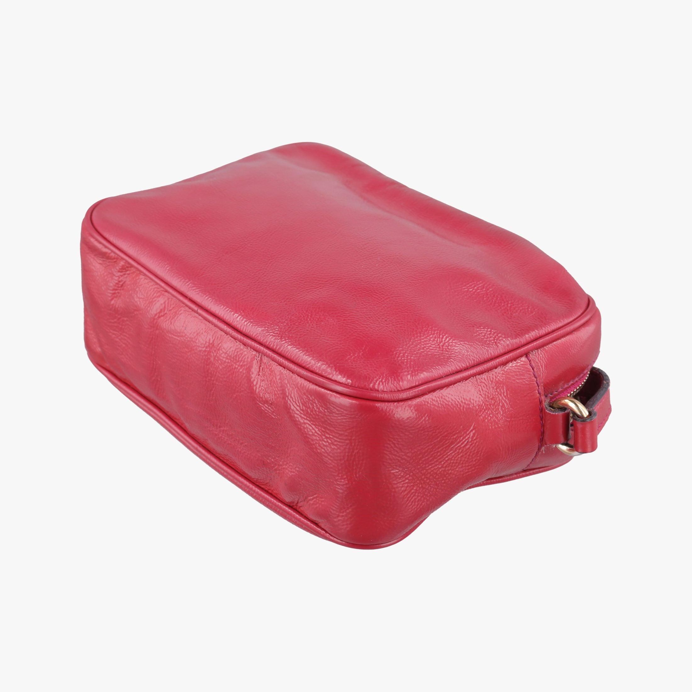 Pre-owned Gucci Soho Rose Patent Leather 308364 shoulderbag | stylenewstar