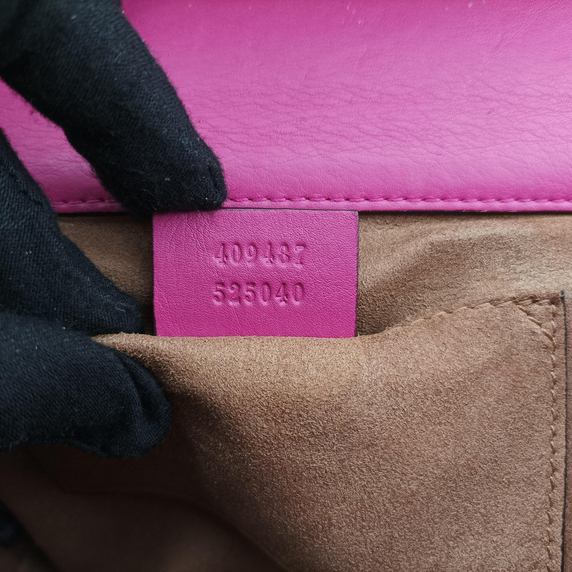 Secondhand Gucci Padlock Rose Leather 409487 shoulderbag | stylenewstar