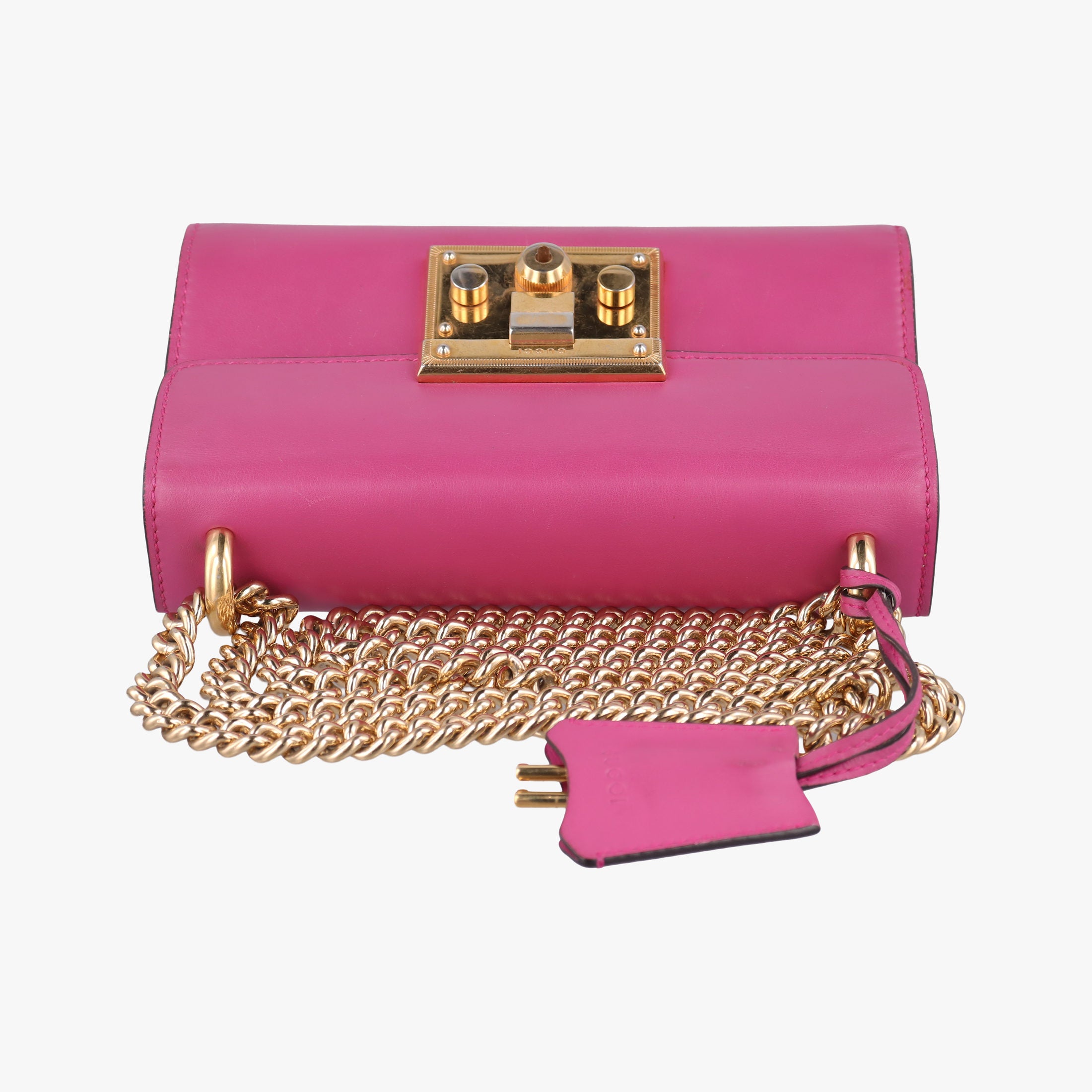 Secondhand Gucci Padlock Rose Leather 409487 shoulderbag | stylenewstar