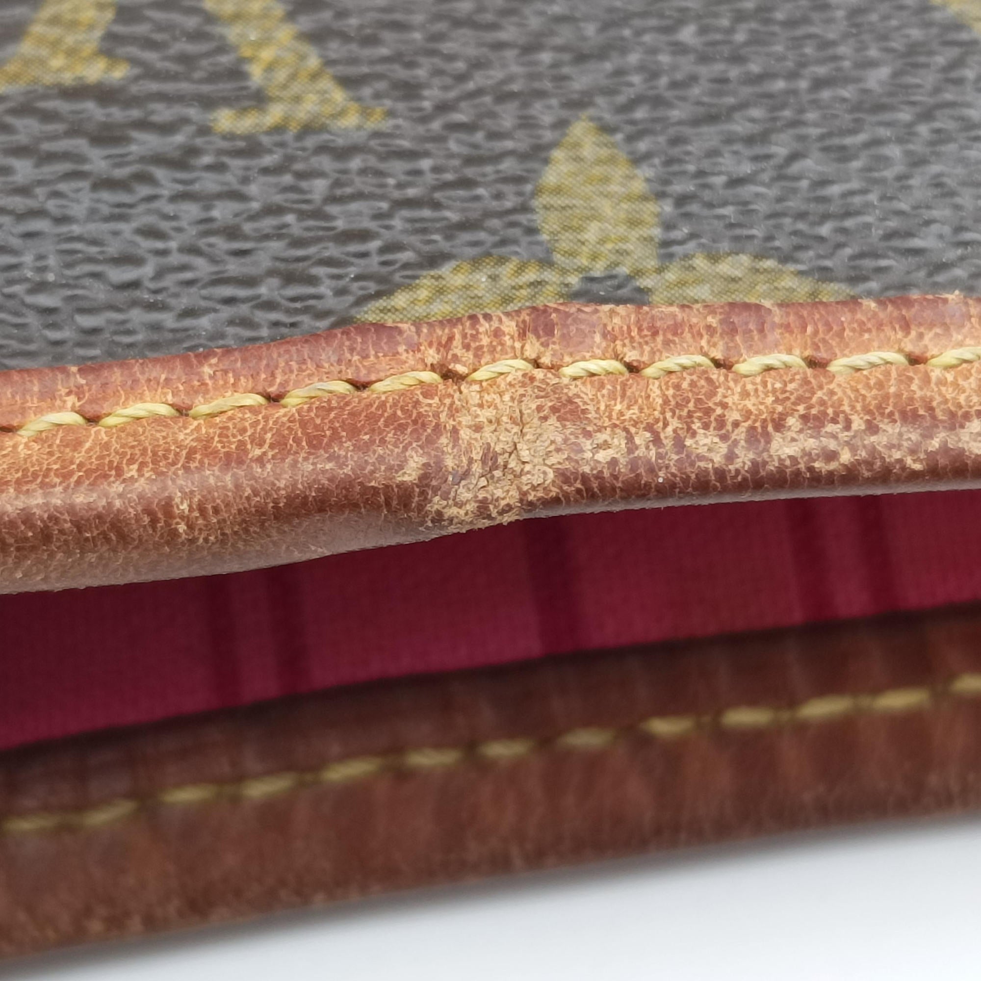 Pre-owned Louis Vuitton Neverfull MM brown×multi Monogram rose M48613 handbag | stylenewstar