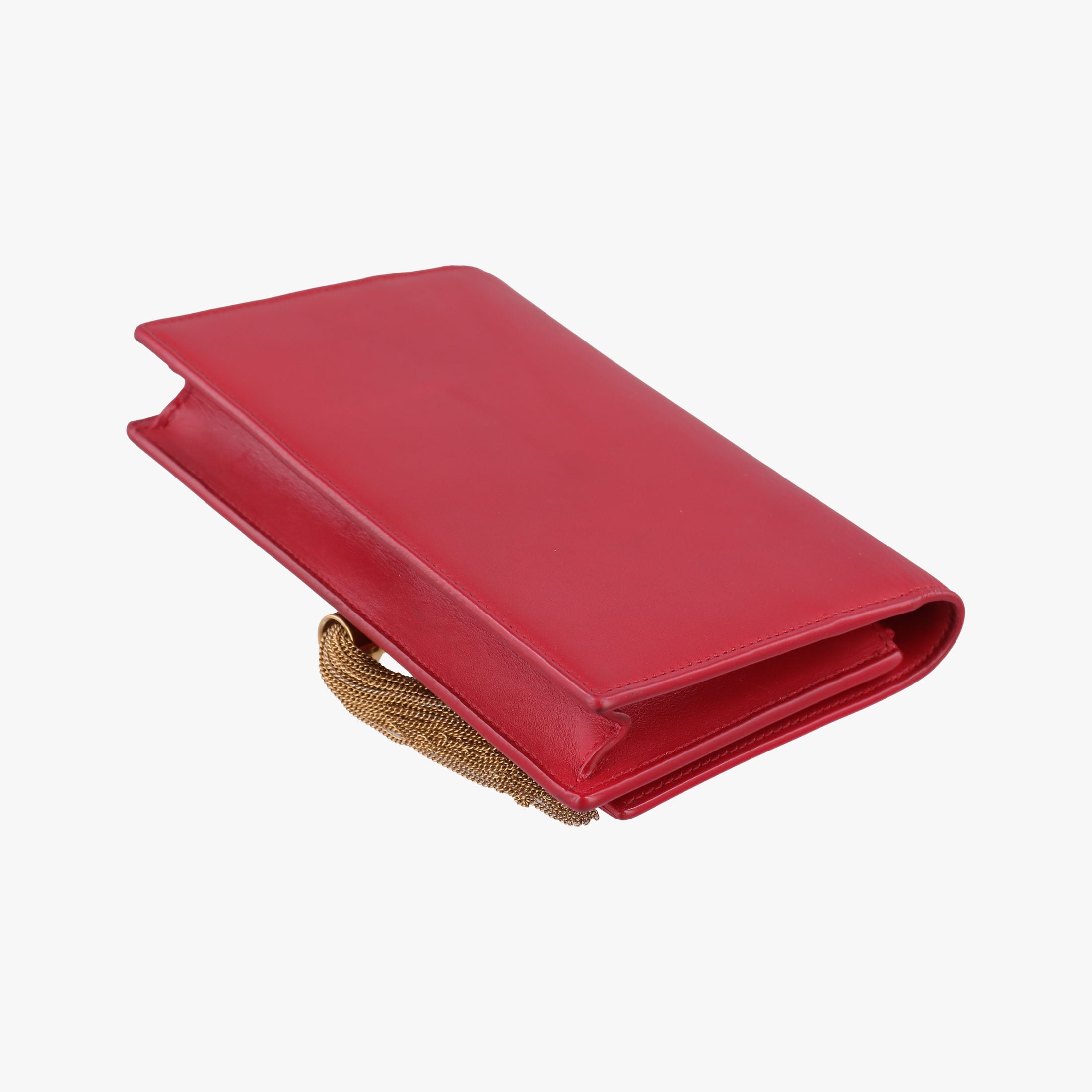 Vintage Yves Saint Laurent KATE Red Leather 452159 shoulderbag | stylenewstar