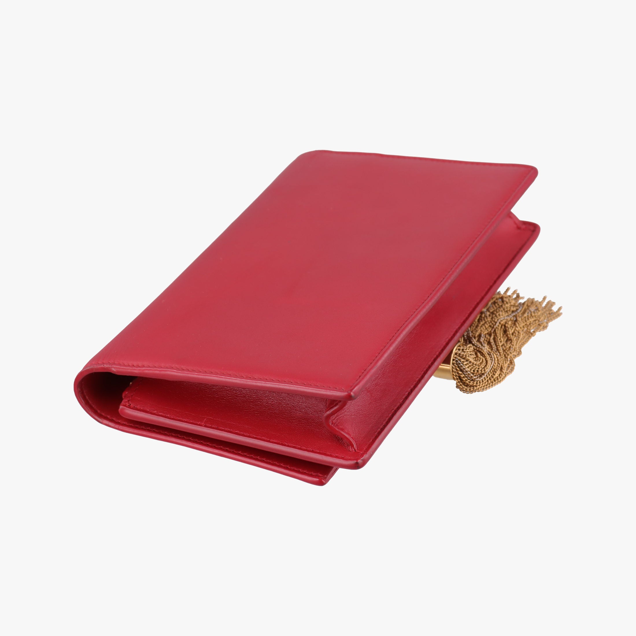 Vintage Yves Saint Laurent KATE Red Leather 452159 shoulderbag | stylenewstar