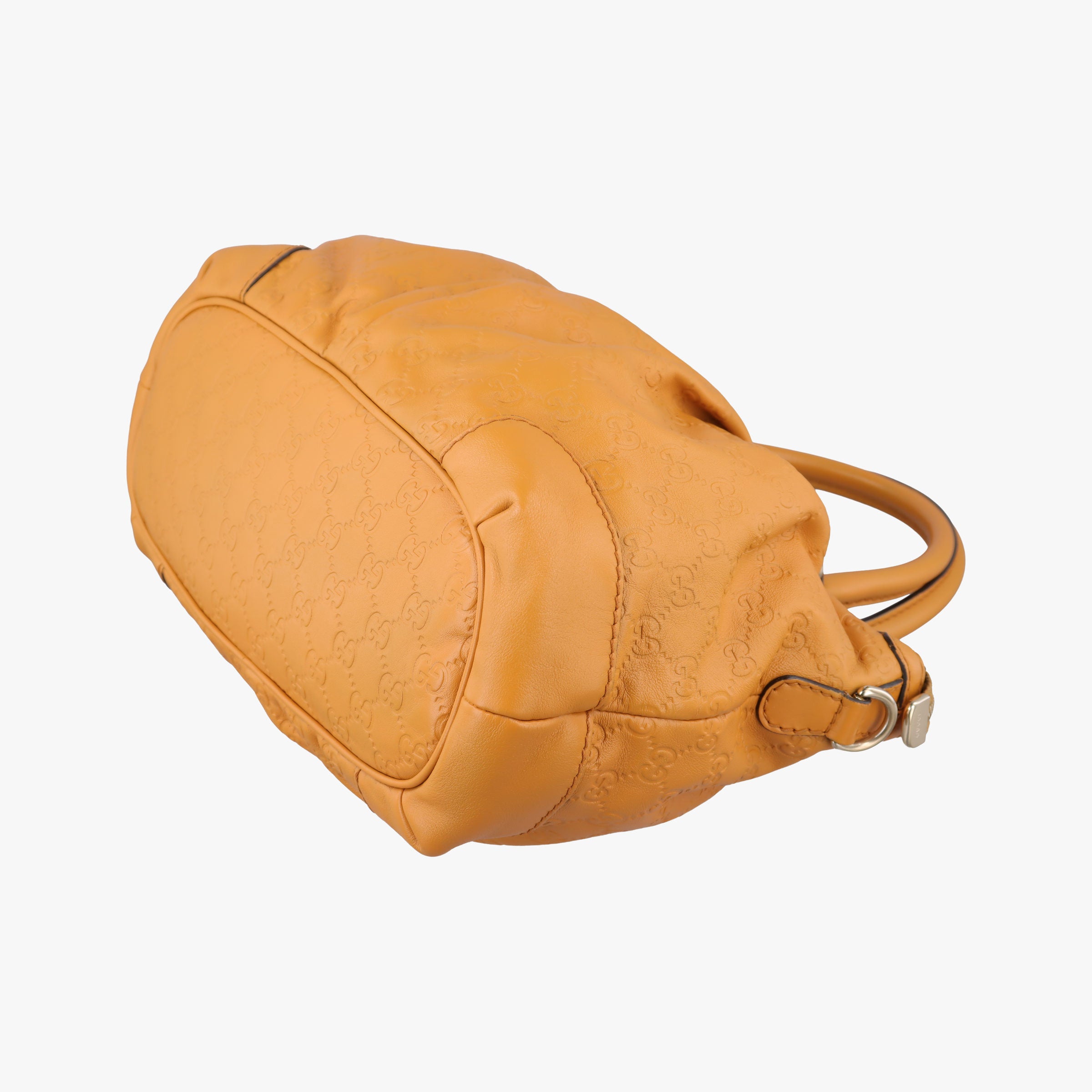 Pre-owned Gucci Sukey Yellow Leather 247902 shoulderbag | stylenewstar