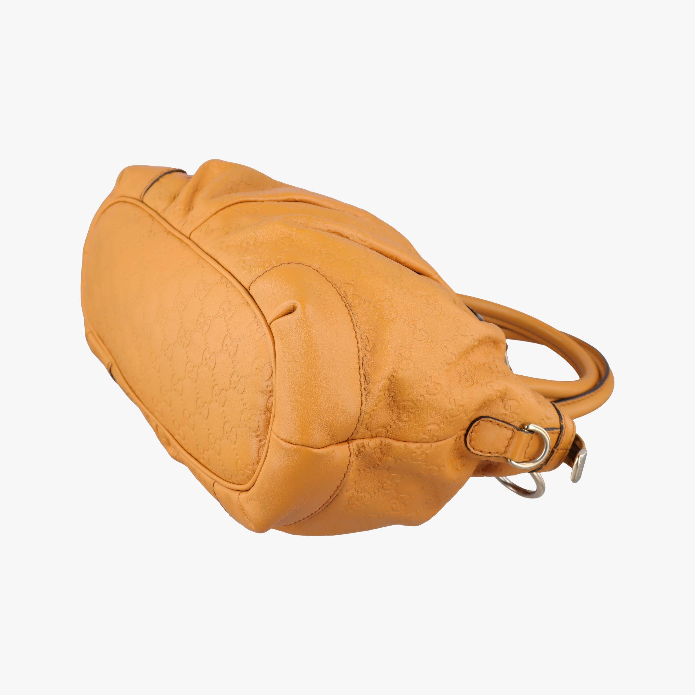 Pre-owned Gucci Sukey Yellow Leather 247902 shoulderbag | stylenewstar