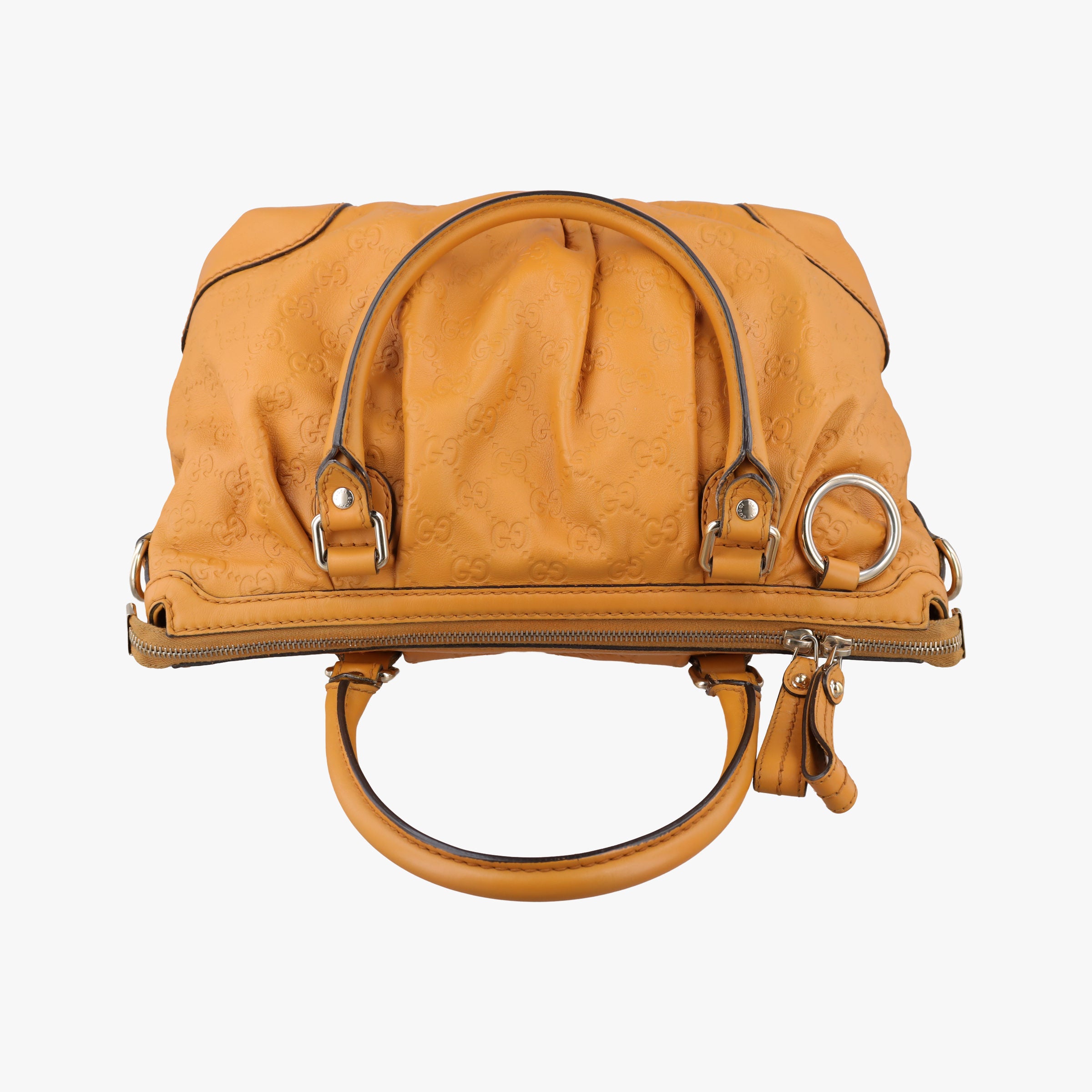 Pre-owned Gucci Sukey Yellow Leather 247902 shoulderbag | stylenewstar