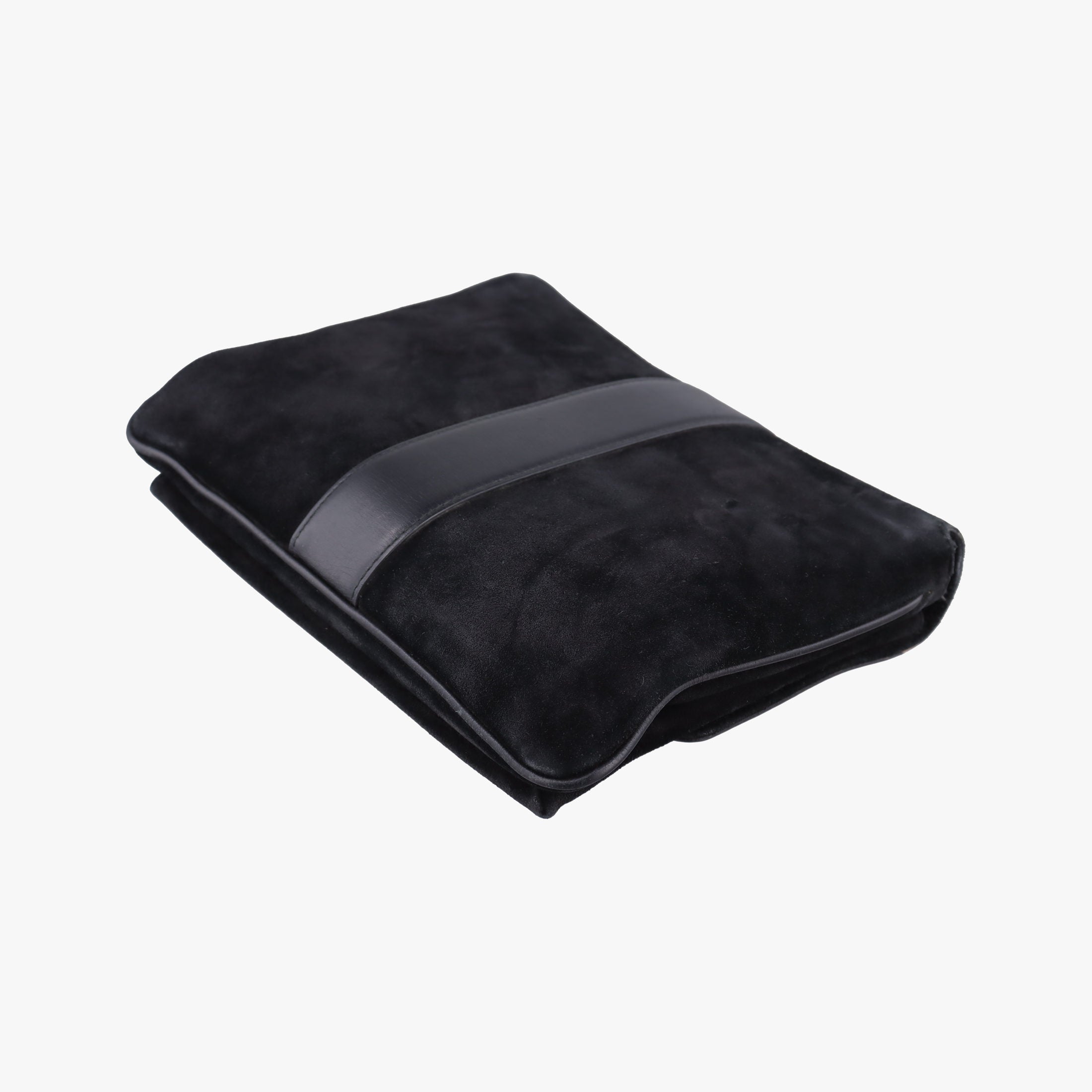 Secondhand Gucci Arli Black Suede×leather 550126 shoulderbag | stylenewstar