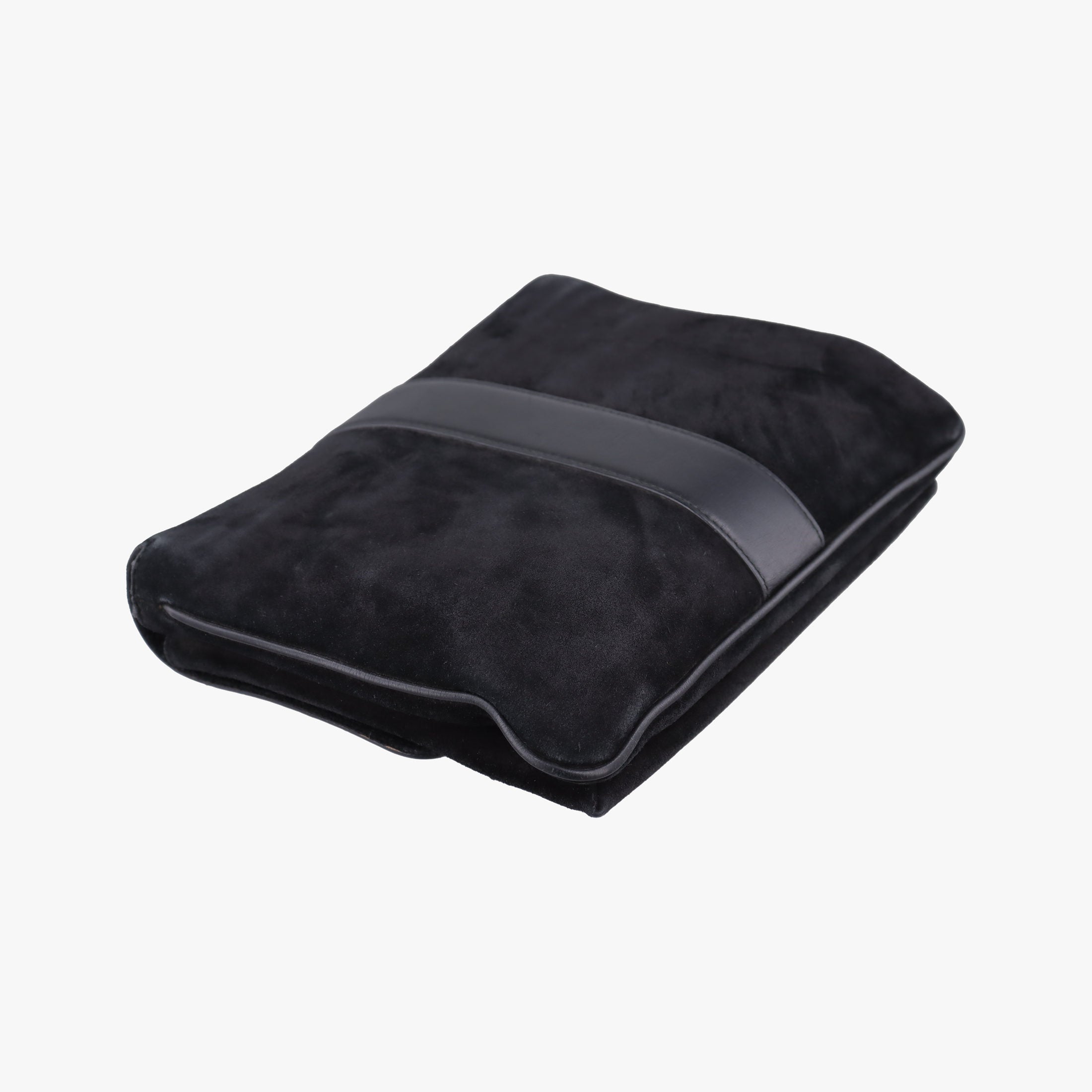 Secondhand Gucci Arli Black Suede×leather 550126 shoulderbag | stylenewstar
