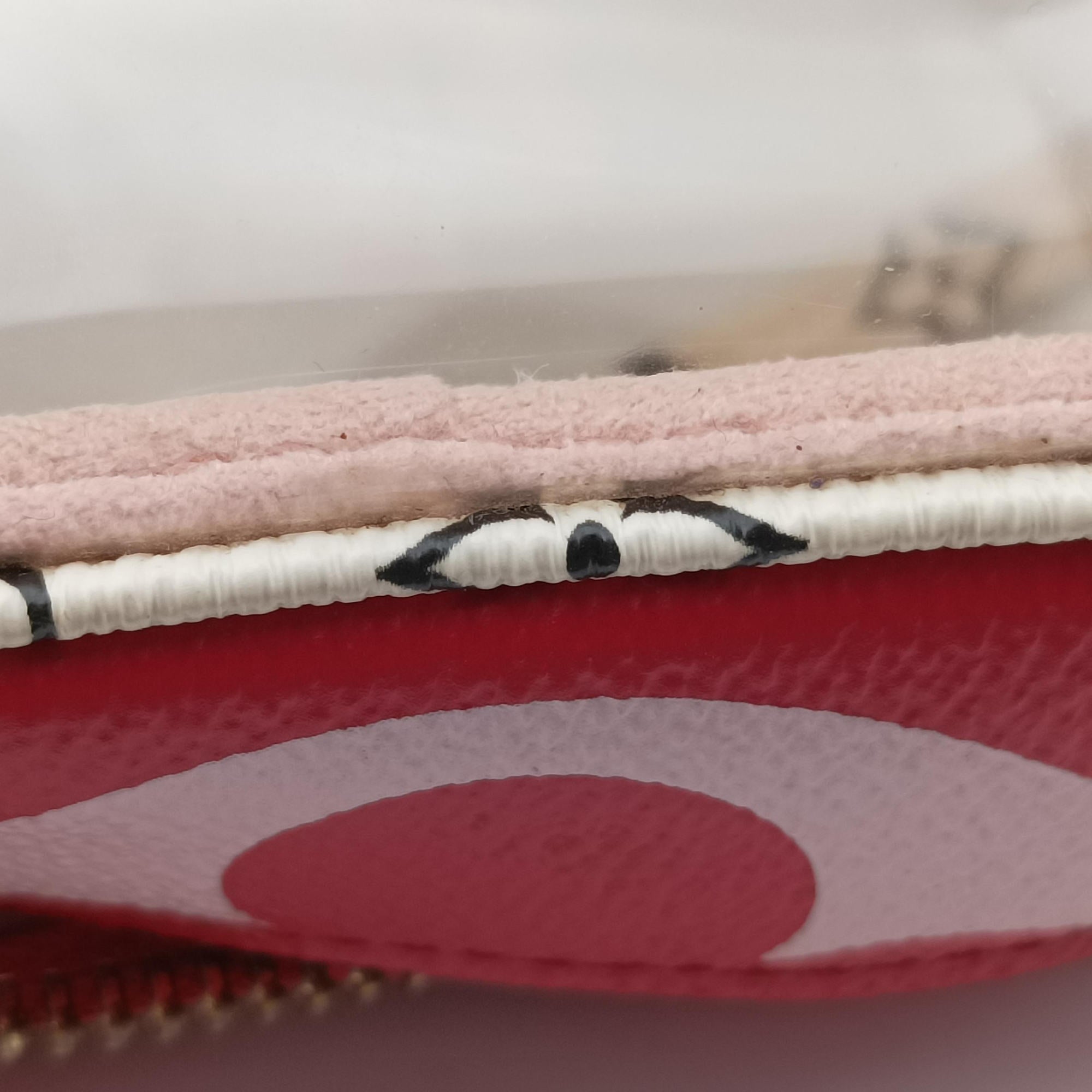 Pre-owned Louis Vuitton Beach Pouch ROUGE Monogram Giant M67601 shoulderbag | stylenewstar