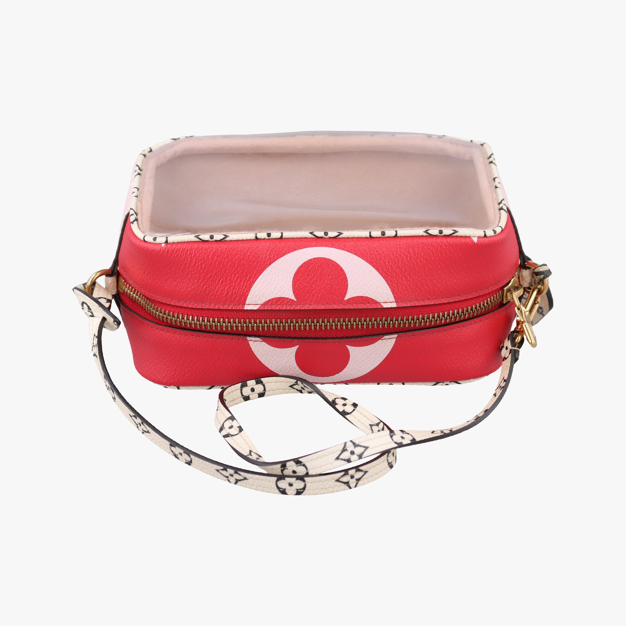 Pre-owned Louis Vuitton Beach Pouch ROUGE Monogram Giant M67601 shoulderbag | stylenewstar