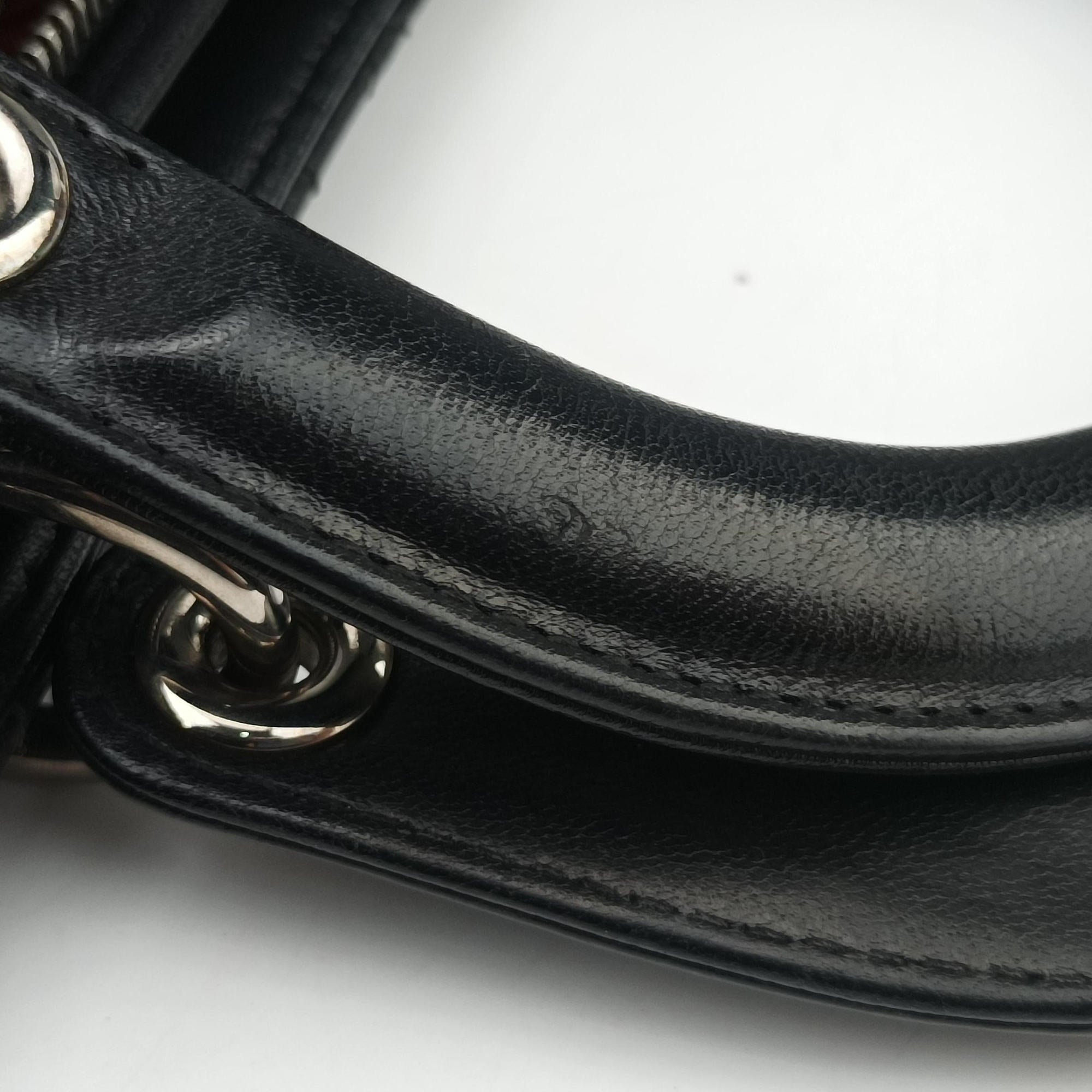 Pre-owned Christian Dior Lady Dior Black lambskin  handbag | stylenewstar