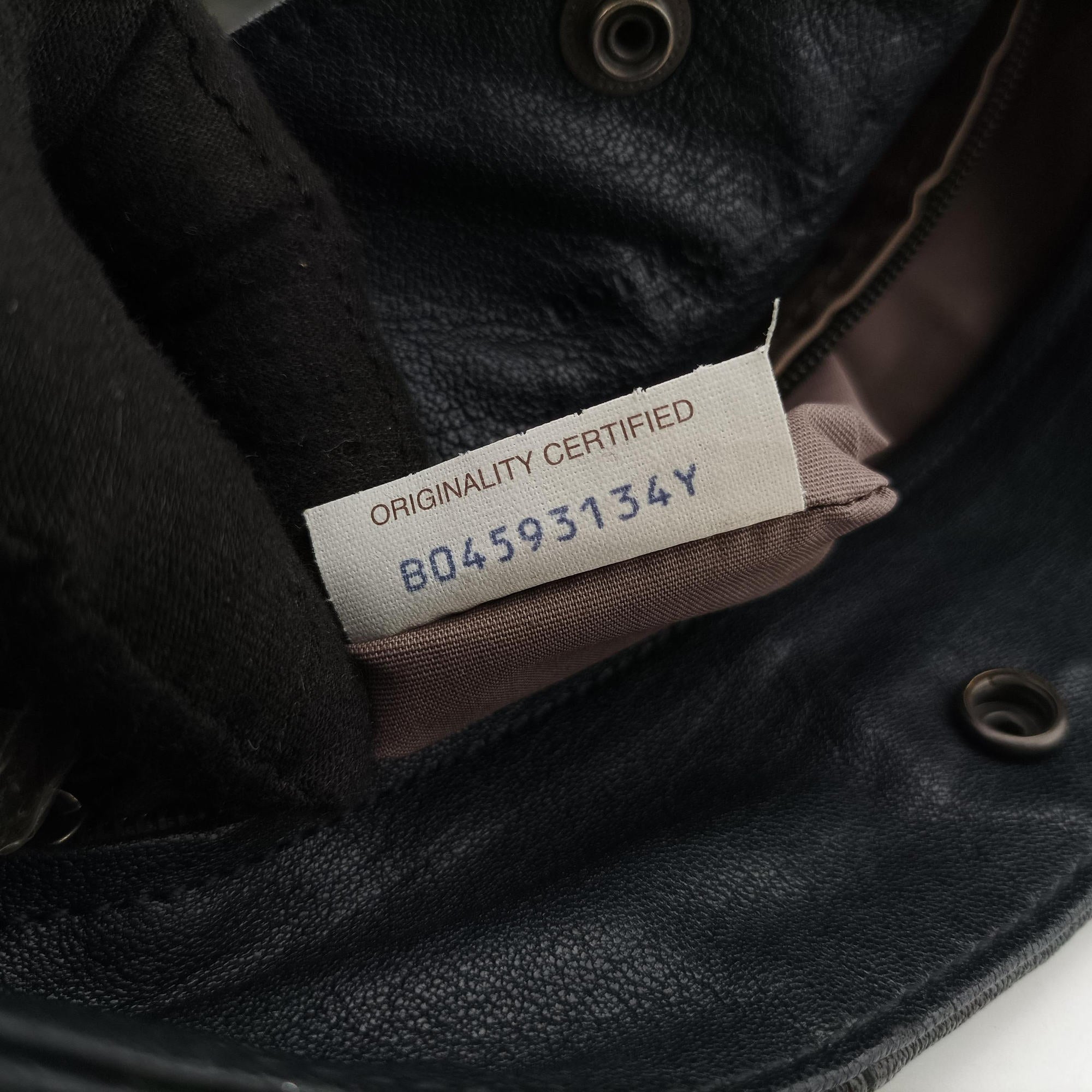 Vintage Bottega Veneta Intrecciato Dark Gray × Blue lambskin  shoulderbag | stylenewstar