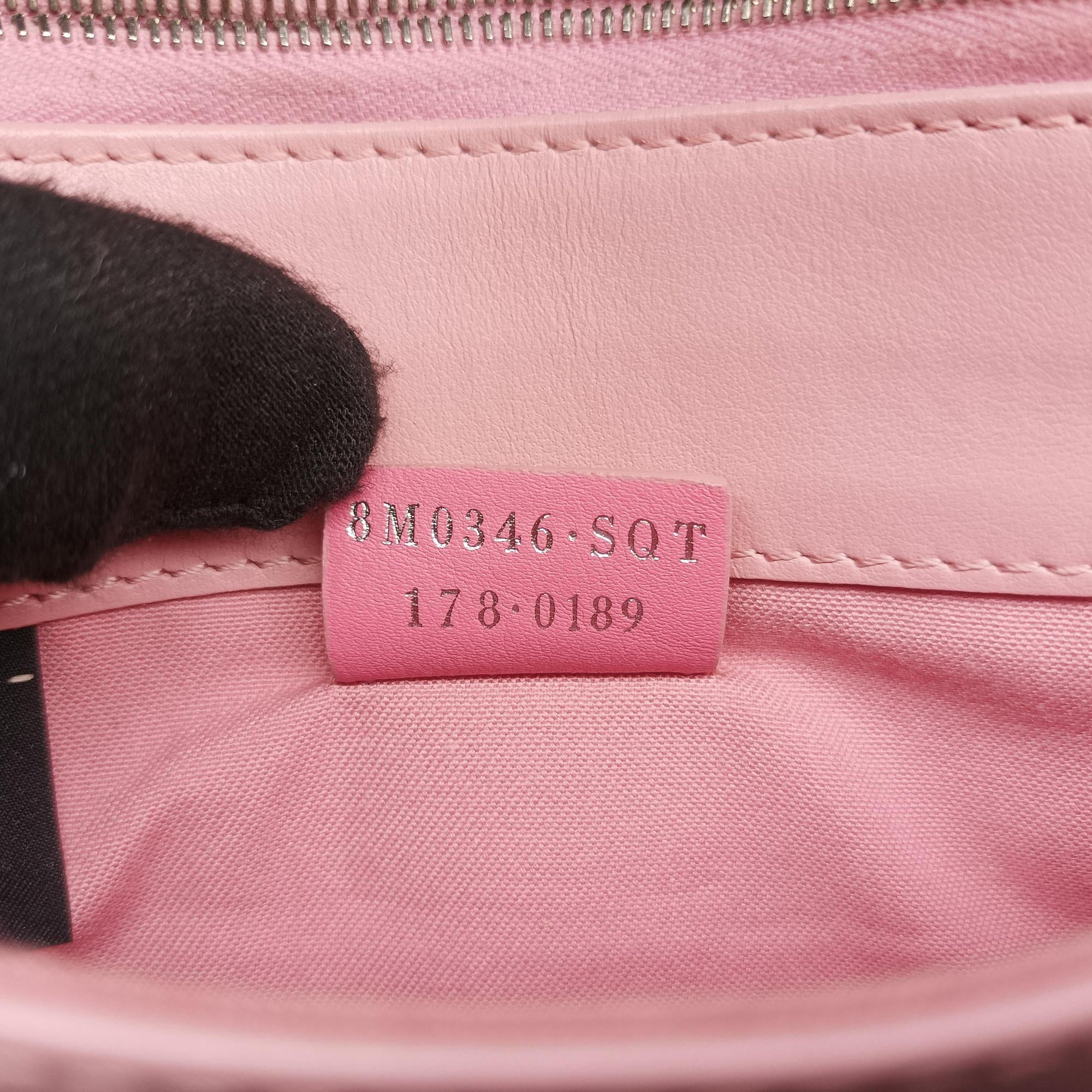 Secondhand Fendi Monster Eyes Continental pink×Multicolour Leather 8M0346 shoulderbag | stylenewstar