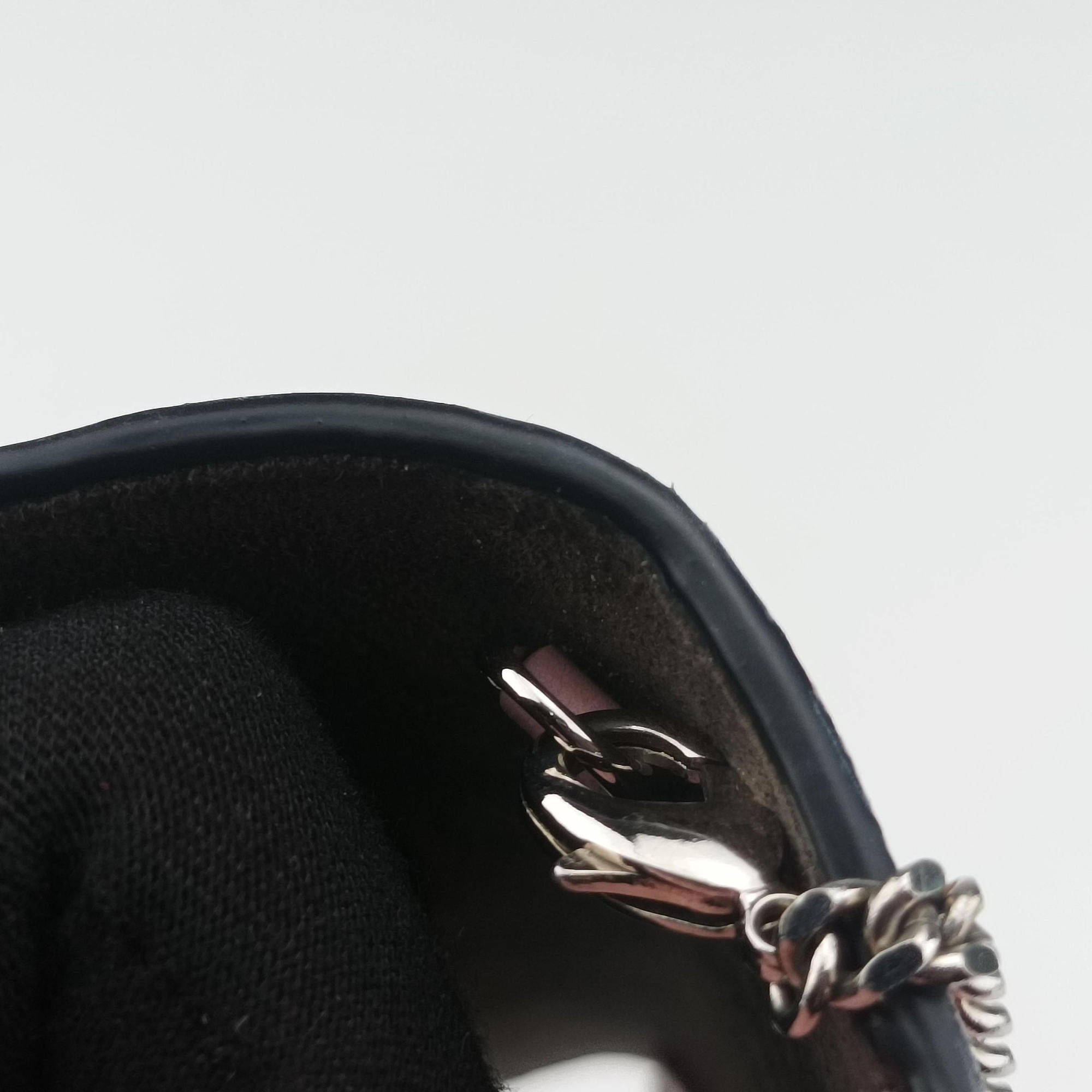 Secondhand Fendi Monster Eyes Continental pink×Multicolour Leather 8M0346 shoulderbag | stylenewstar