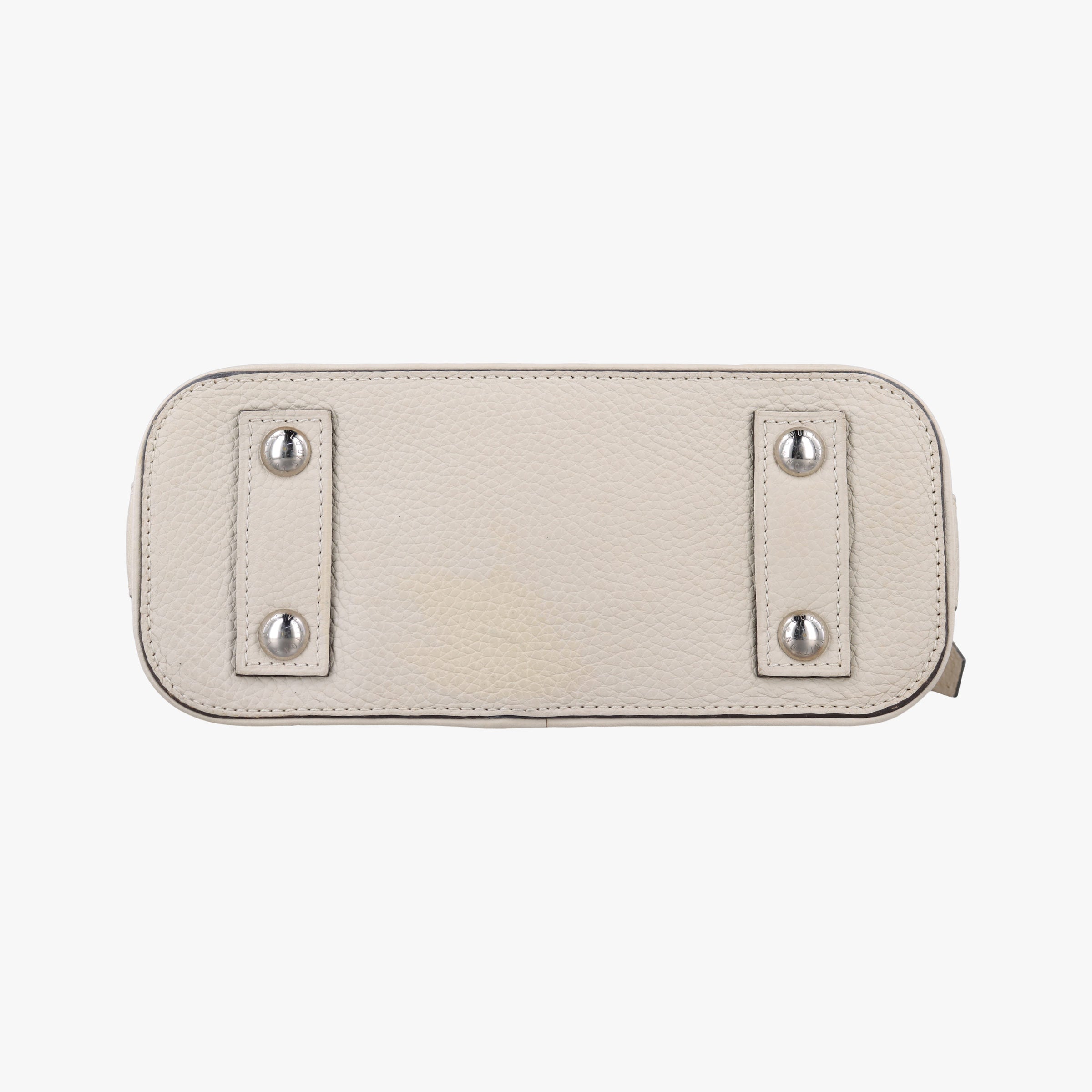 Pre-owned Louis Vuitton Parnassea Alma Blanc Casse Taurillon Leather M48878 shoulderbag | stylenewstar