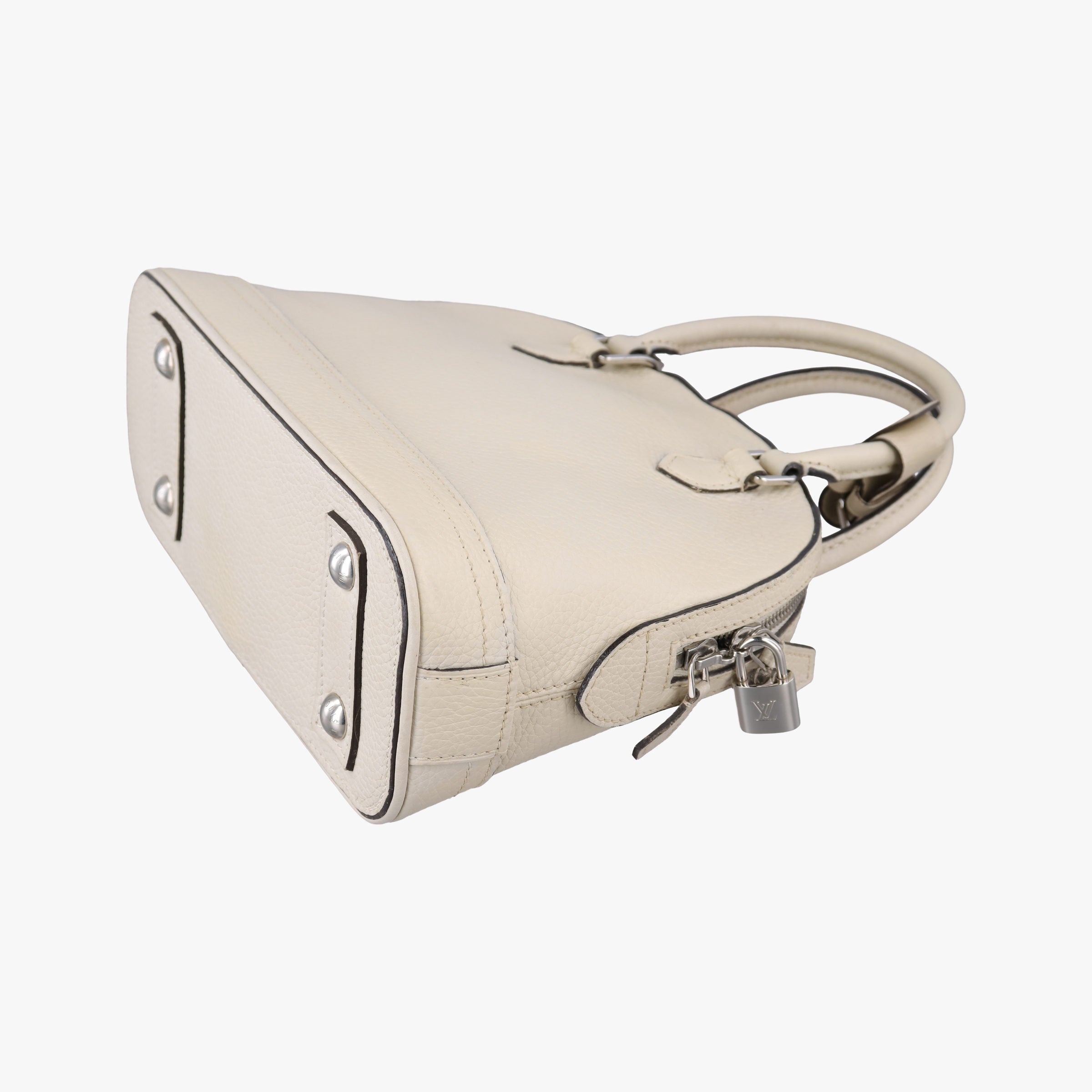 Pre-owned Louis Vuitton Parnassea Alma Blanc Casse Taurillon Leather M48878 shoulderbag | stylenewstar