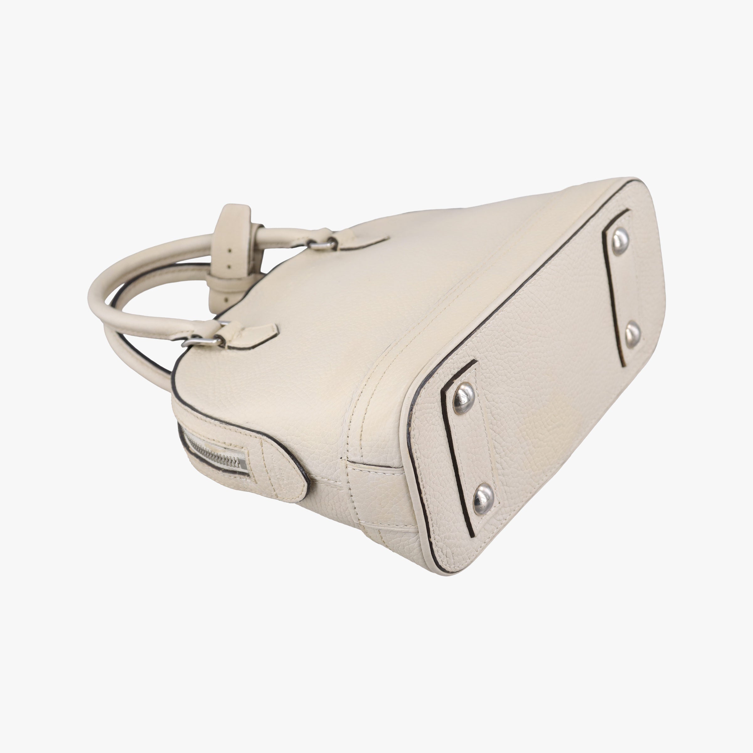 Pre-owned Louis Vuitton Parnassea Alma Blanc Casse Taurillon Leather M48878 shoulderbag | stylenewstar