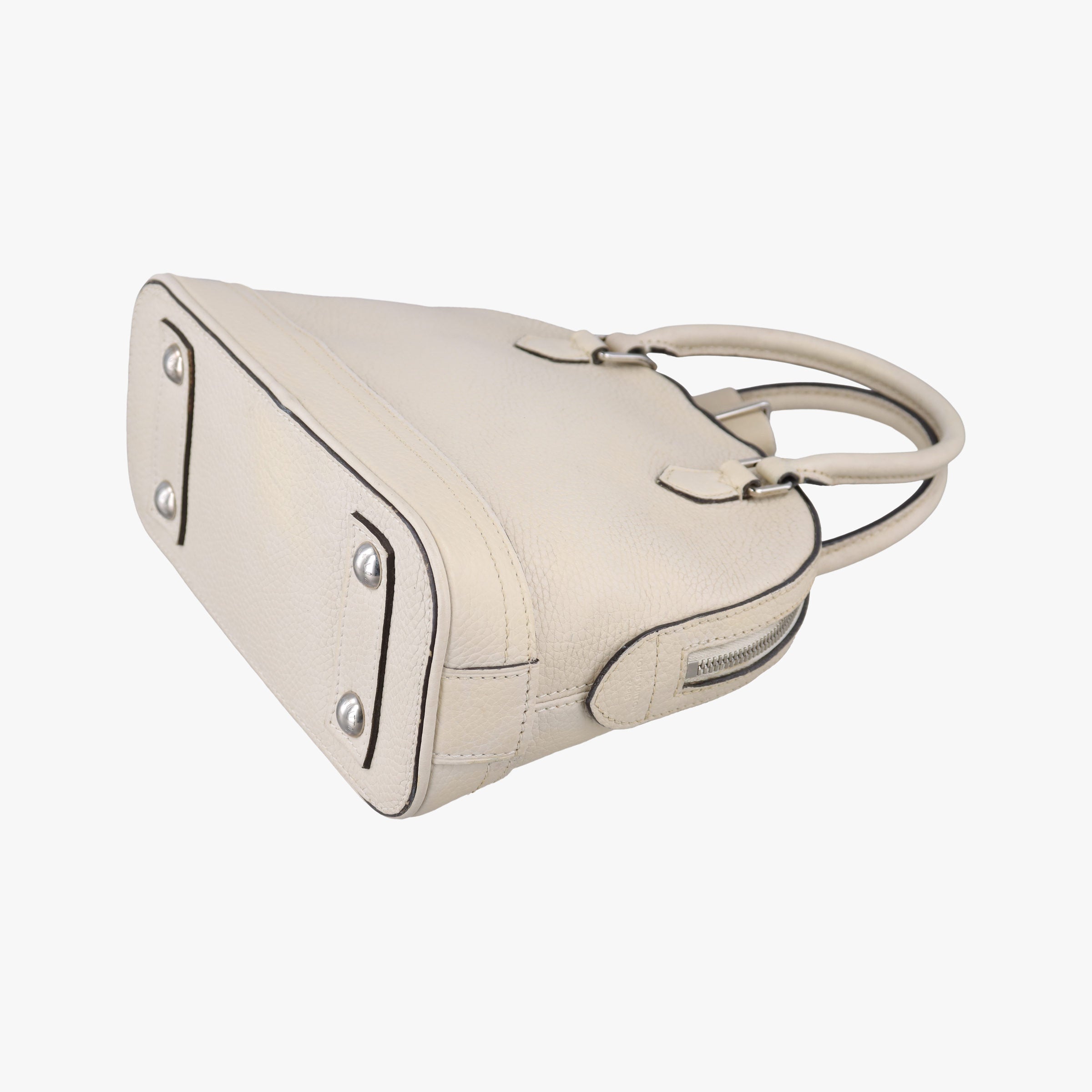 Pre-owned Louis Vuitton Parnassea Alma Blanc Casse Taurillon Leather M48878 shoulderbag | stylenewstar