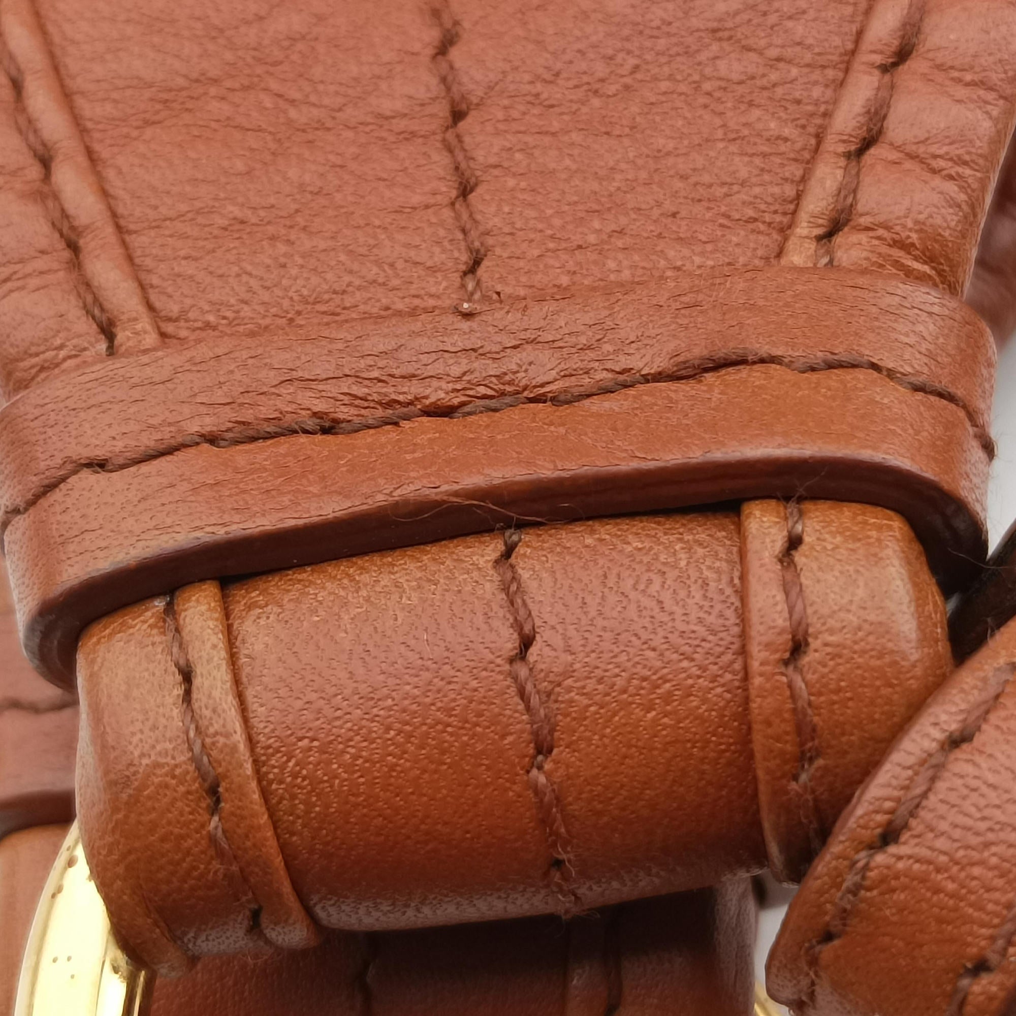 Vintage Christian Dior Hobo Brown Leather  handbag | stylenewstar