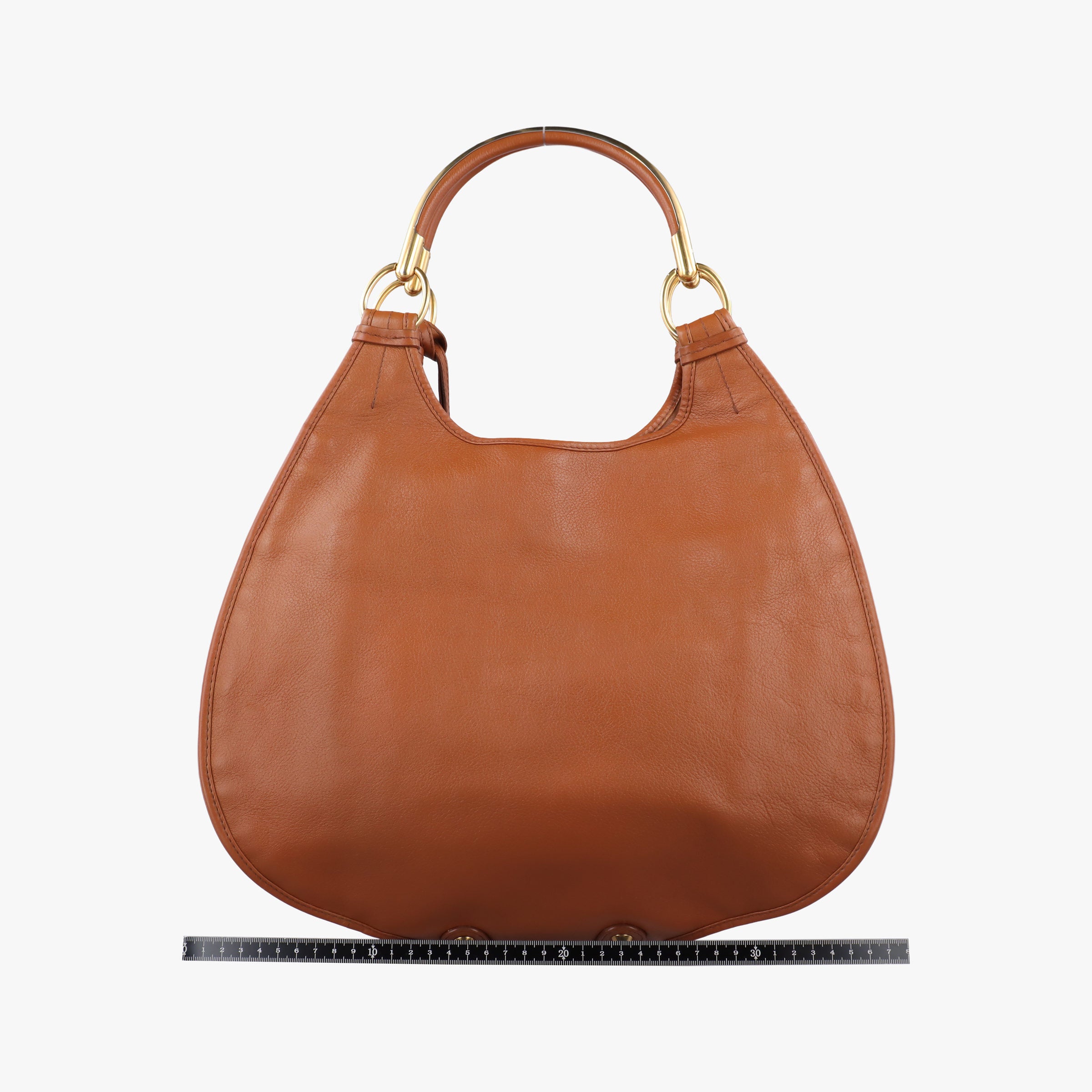 Vintage Christian Dior Hobo Brown Leather  handbag | stylenewstar