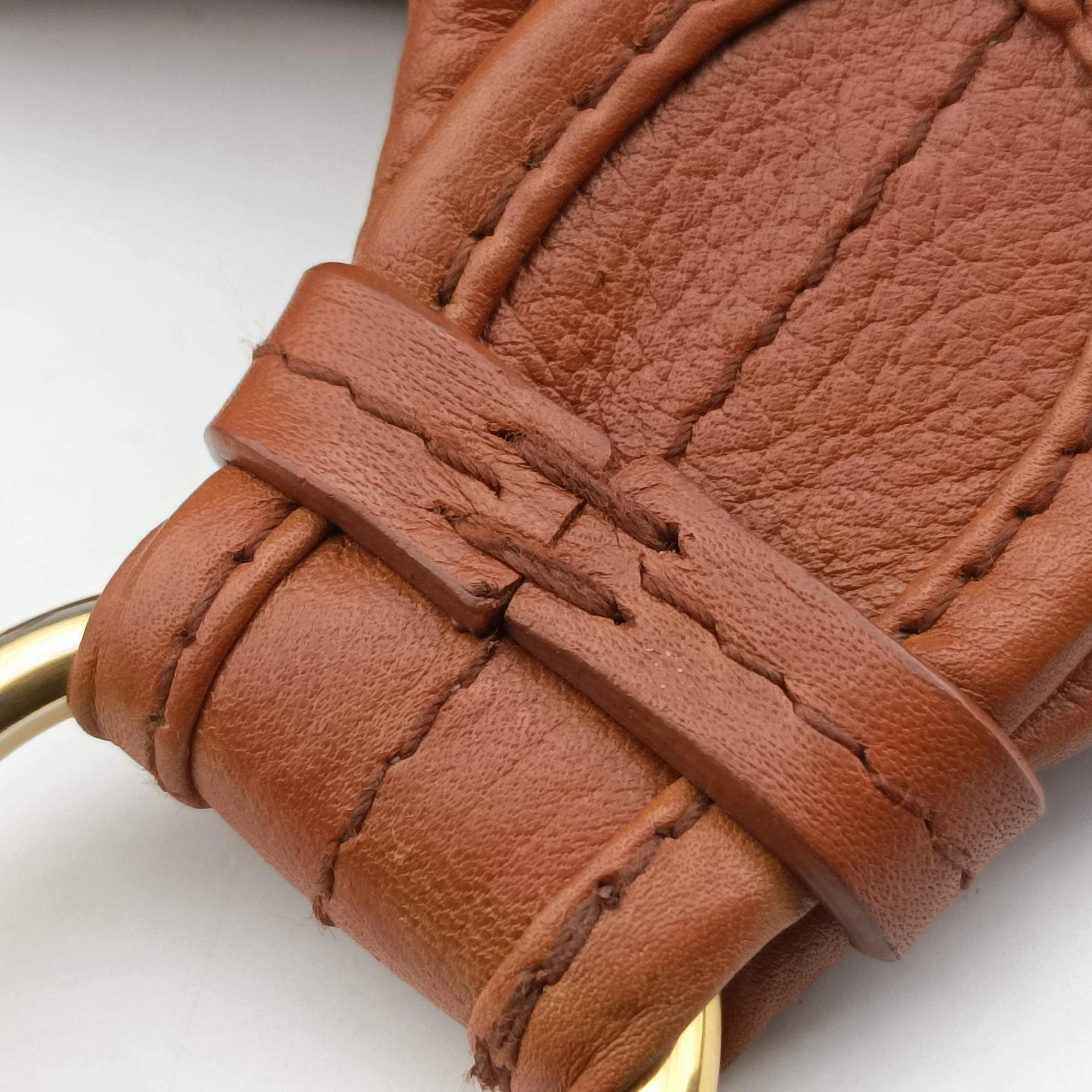 Vintage Christian Dior Hobo Brown Leather  handbag | stylenewstar