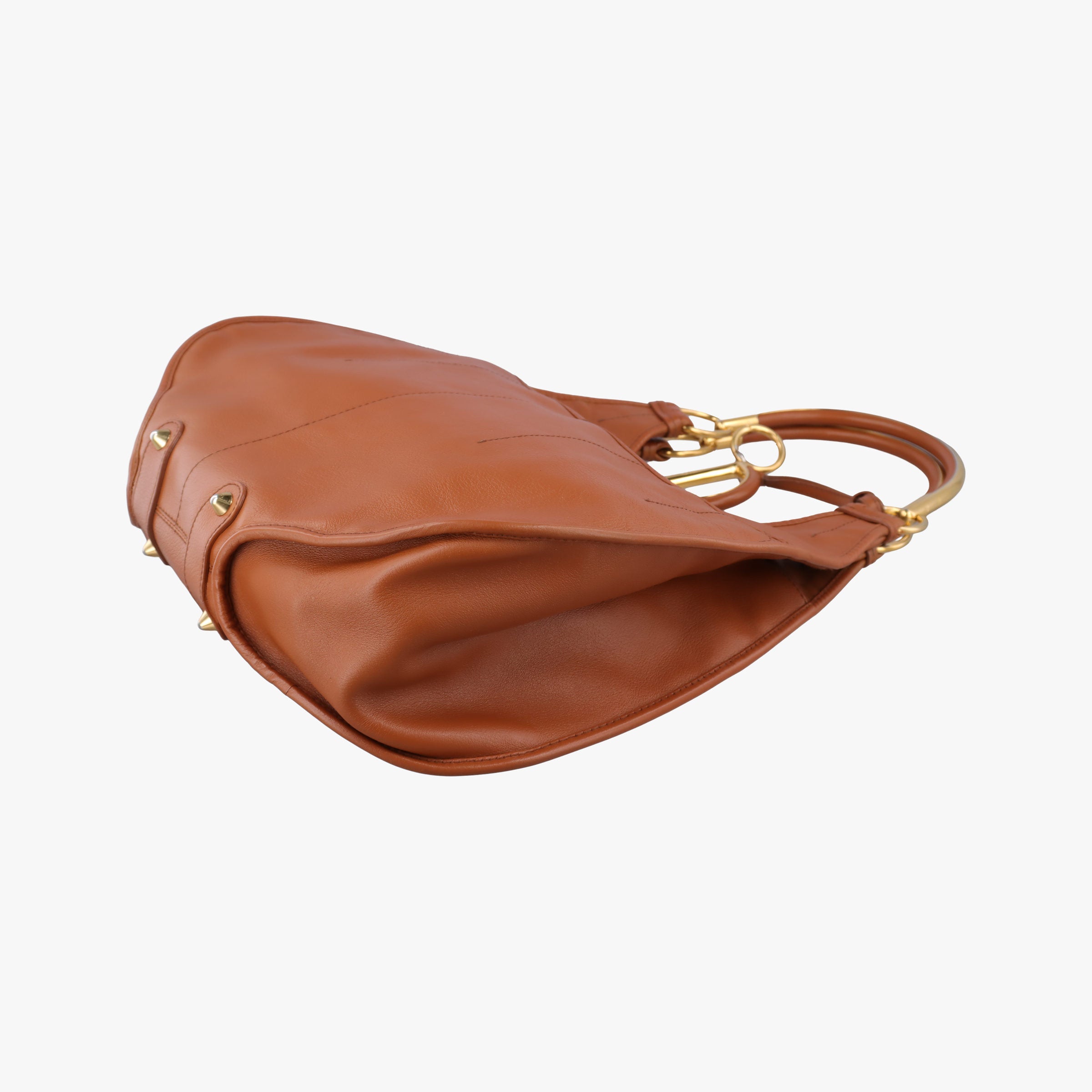Vintage Christian Dior Hobo Brown Leather  handbag | stylenewstar