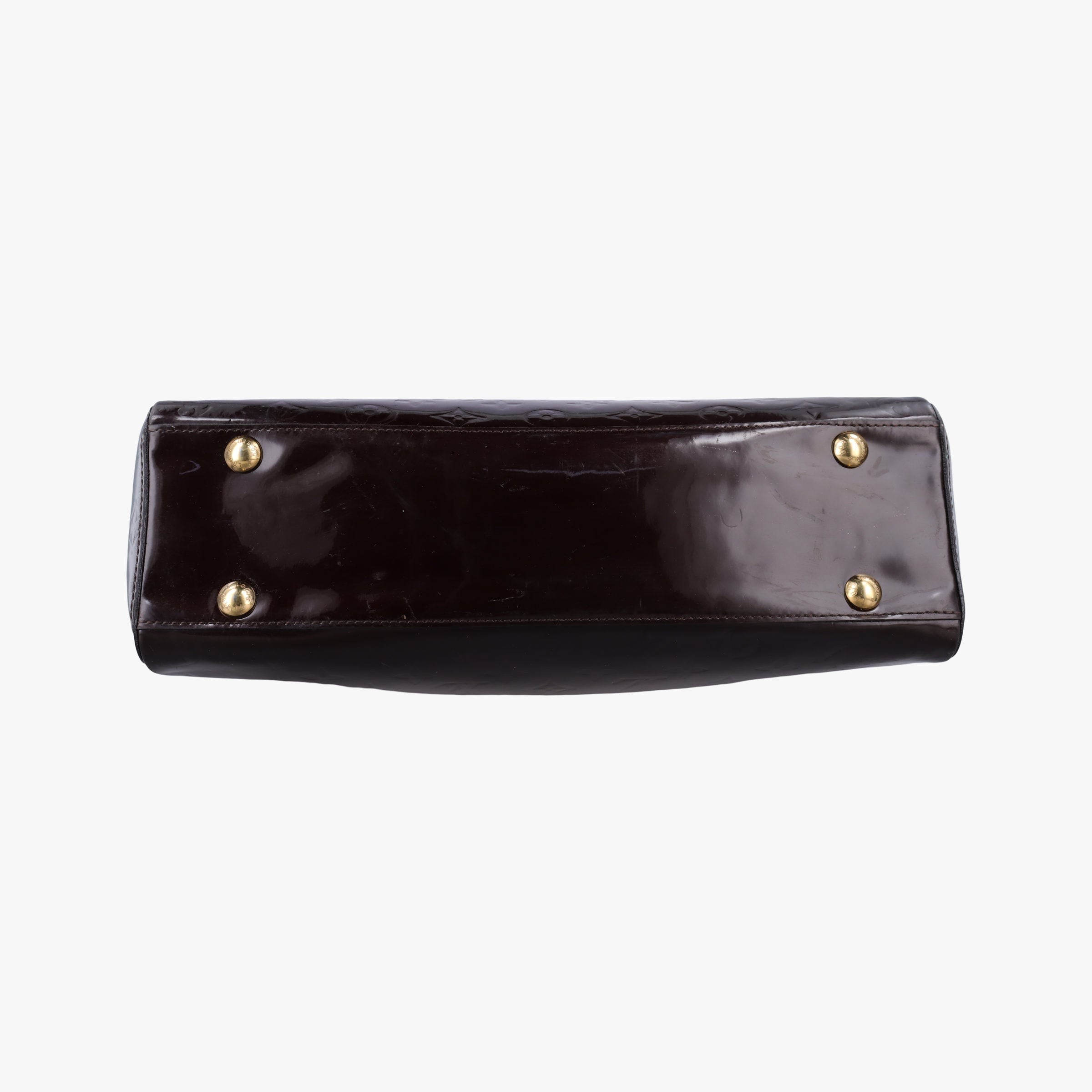 Pre-owned Louis Vuitton MELROSE AVENUE AMARANTE Vernis M93757 handbag | stylenewstar
