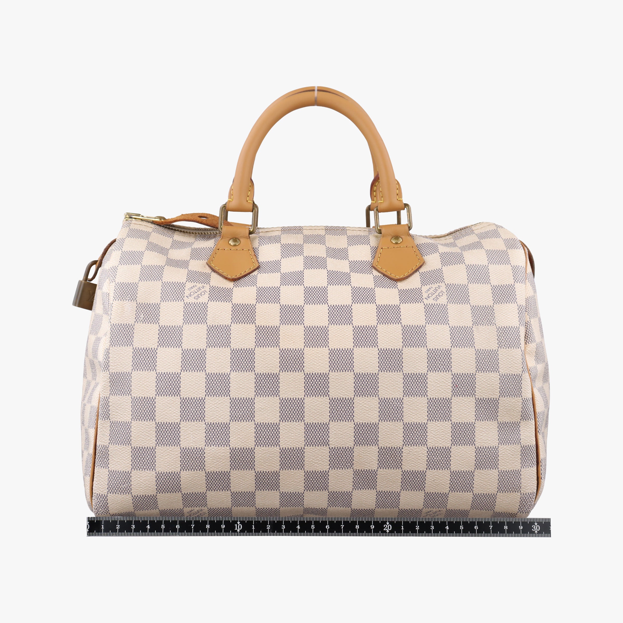 Pre-owned Louis Vuitton Speedy 30 AZUR Damier Canvas N41533 handbag | stylenewstar