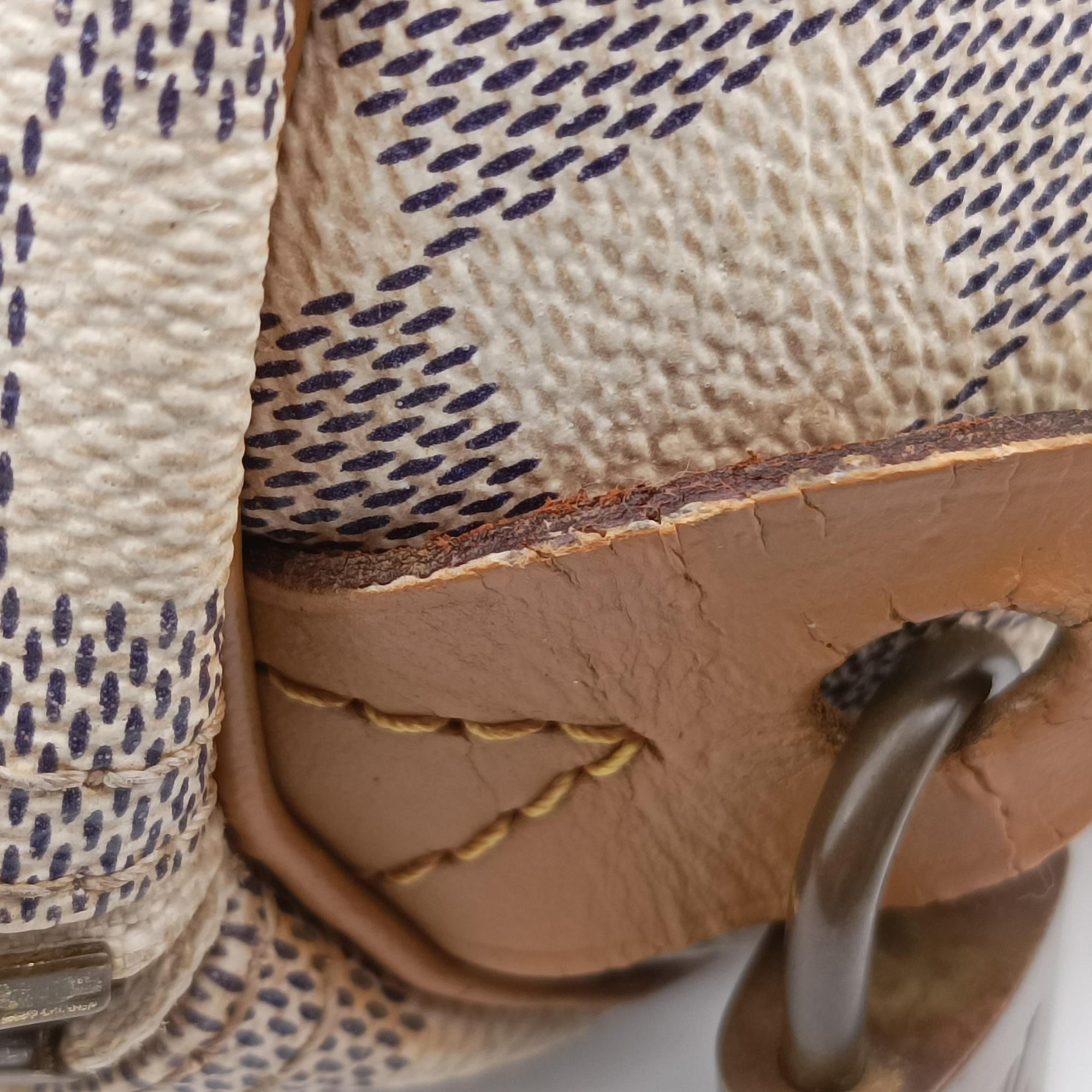 Pre-owned Louis Vuitton Speedy 30 AZUR Damier Canvas N41533 handbag | stylenewstar