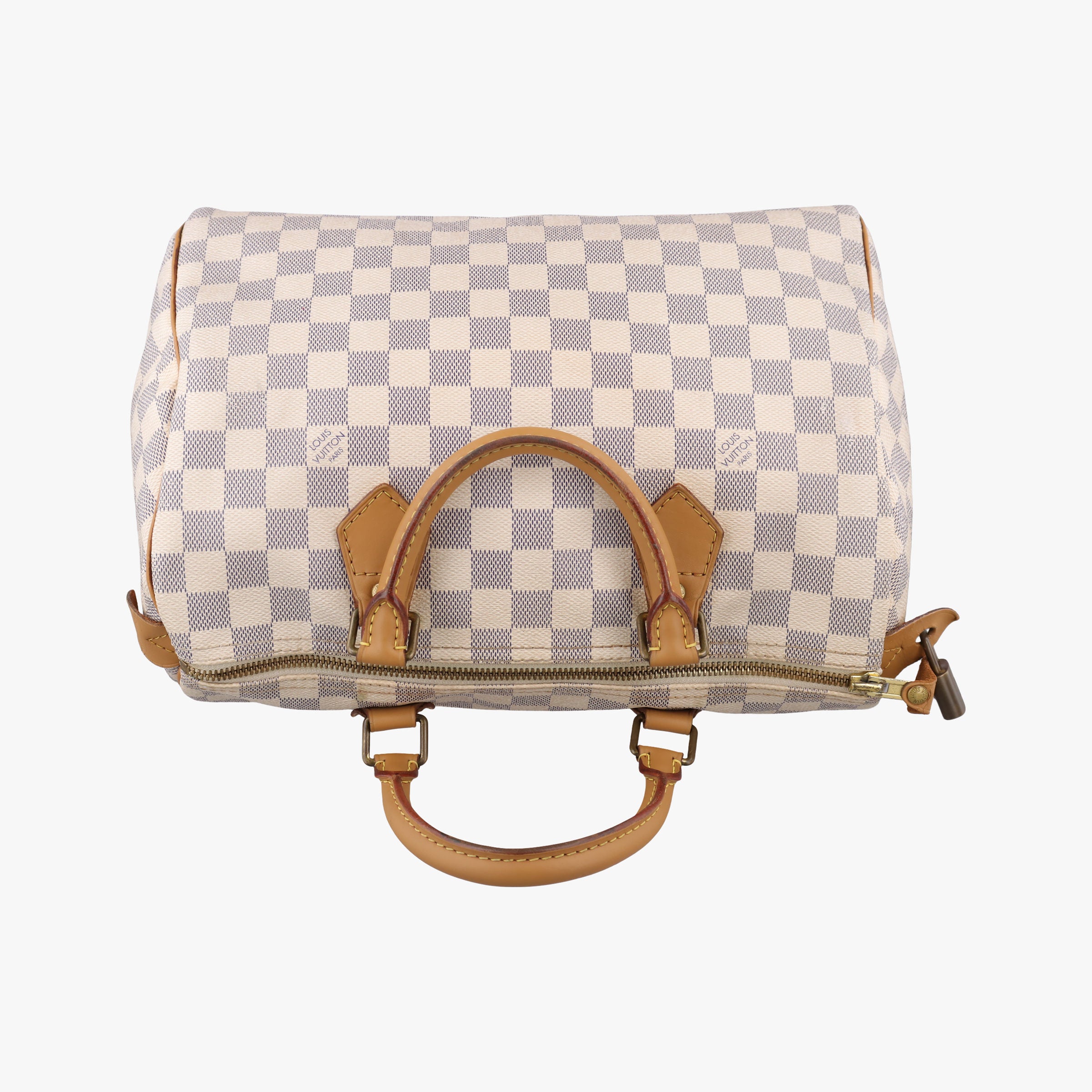 Pre-owned Louis Vuitton Speedy 30 AZUR Damier Canvas N41533 handbag | stylenewstar