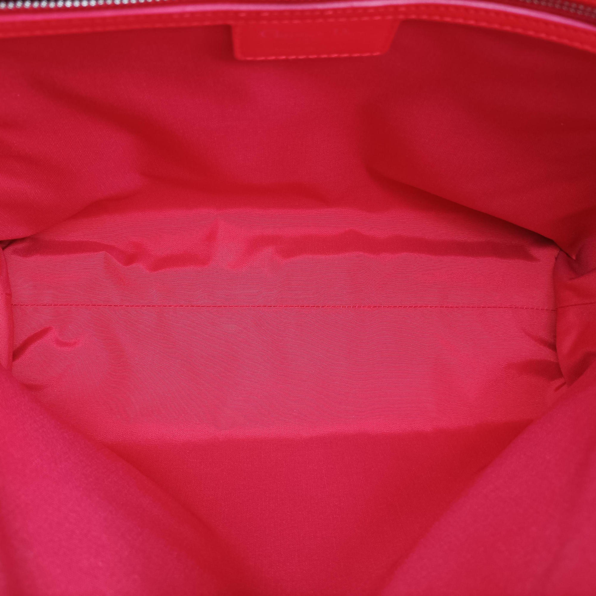 Vintage Christian Dior Lady Dior Cannage Soft Red Lambskin  handbag | stylenewstar
