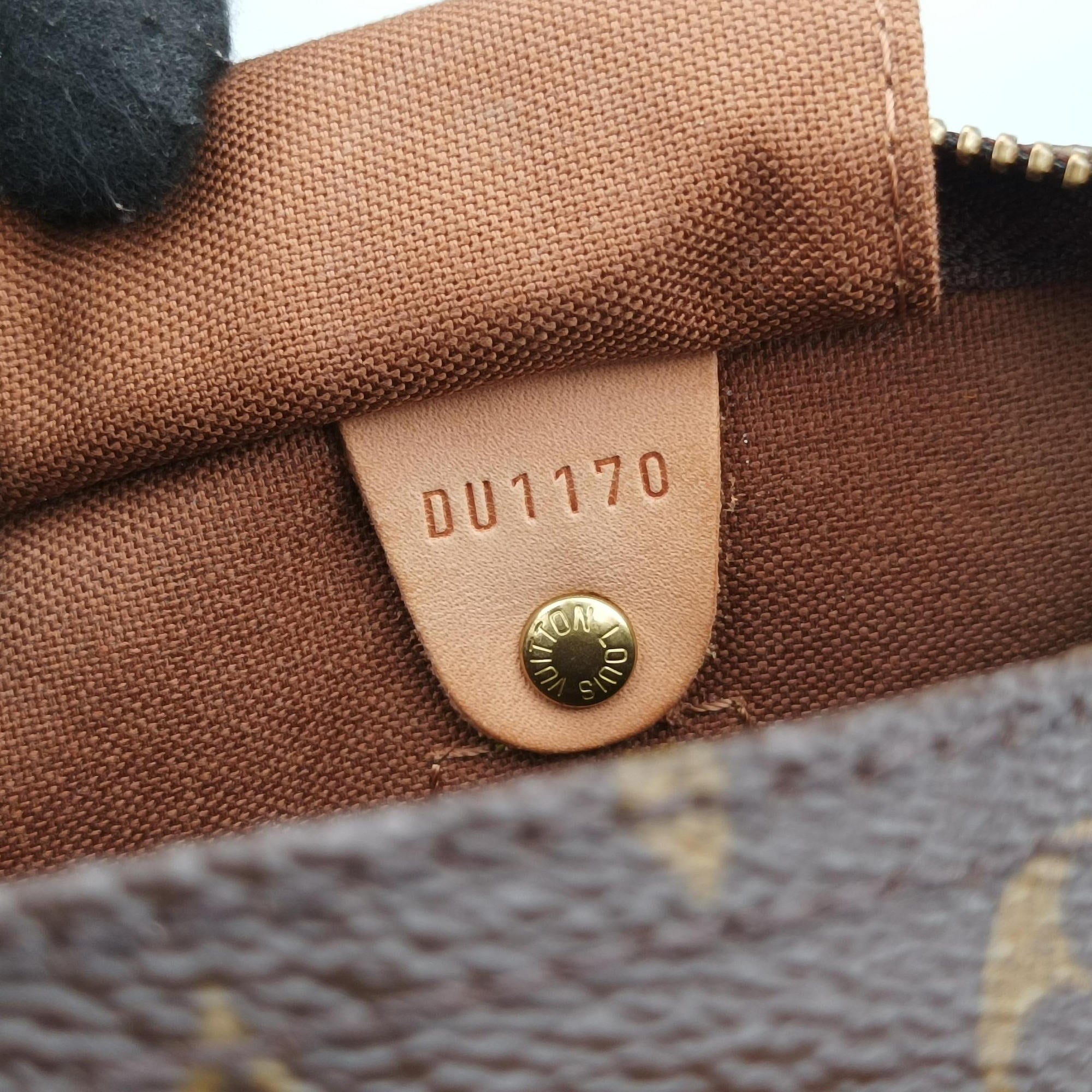 Secondhand Louis Vuitton Speedy Bandouliere 30 brown×multi Monogram Canvas  handbag | stylenewstar