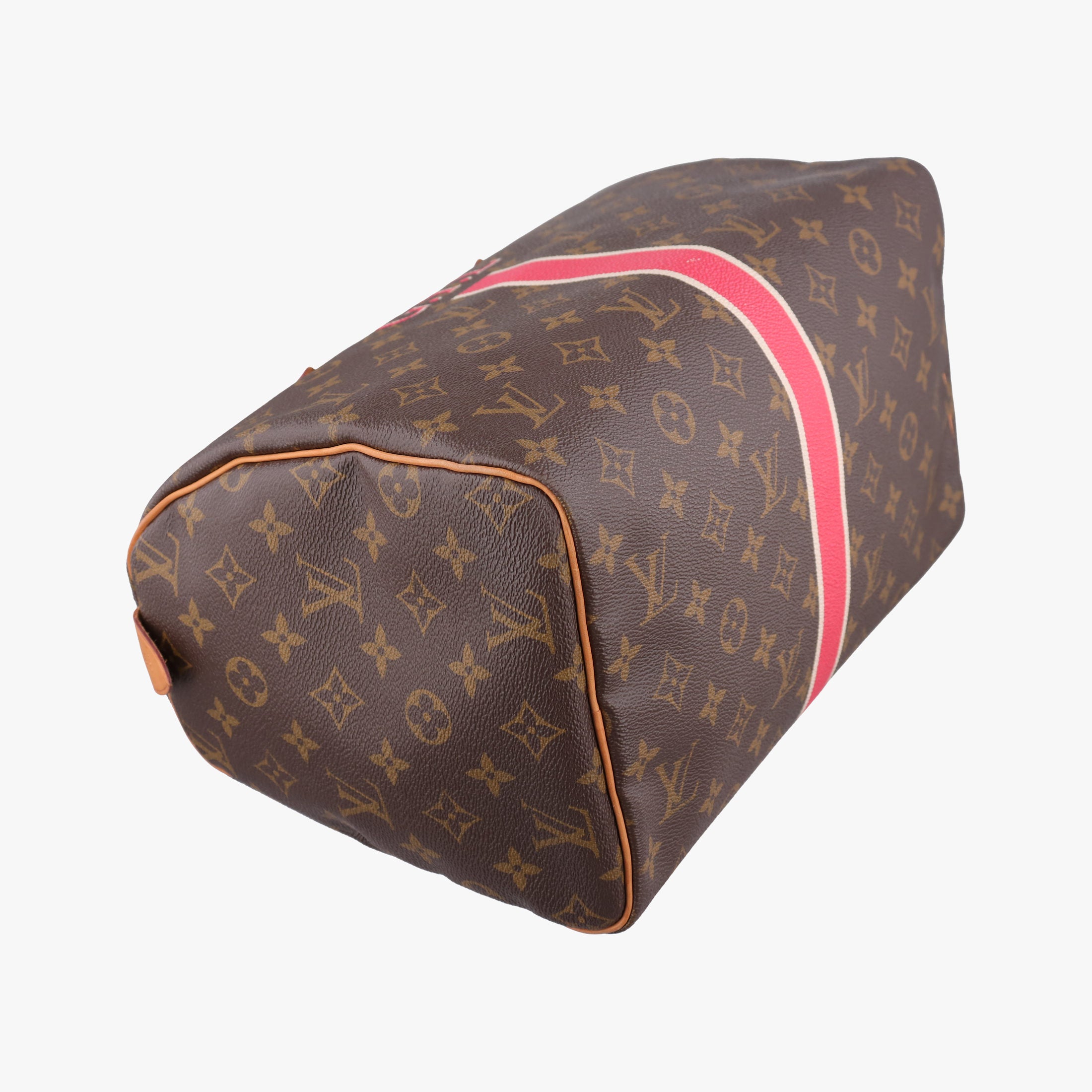 Secondhand Louis Vuitton Speedy Bandouliere 30 brown×multi Monogram Canvas  handbag | stylenewstar