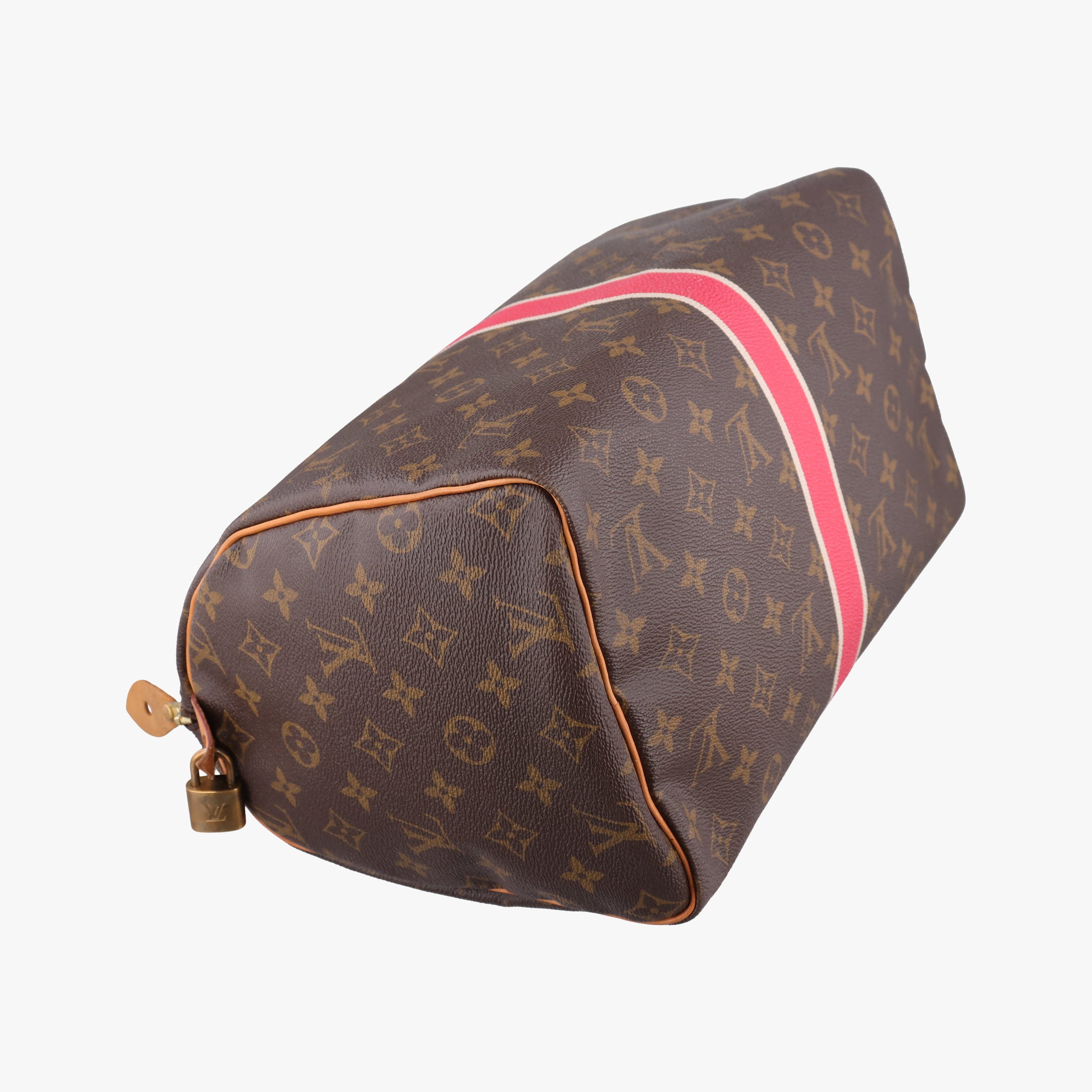 Secondhand Louis Vuitton Speedy Bandouliere 30 brown×multi Monogram Canvas  handbag | stylenewstar