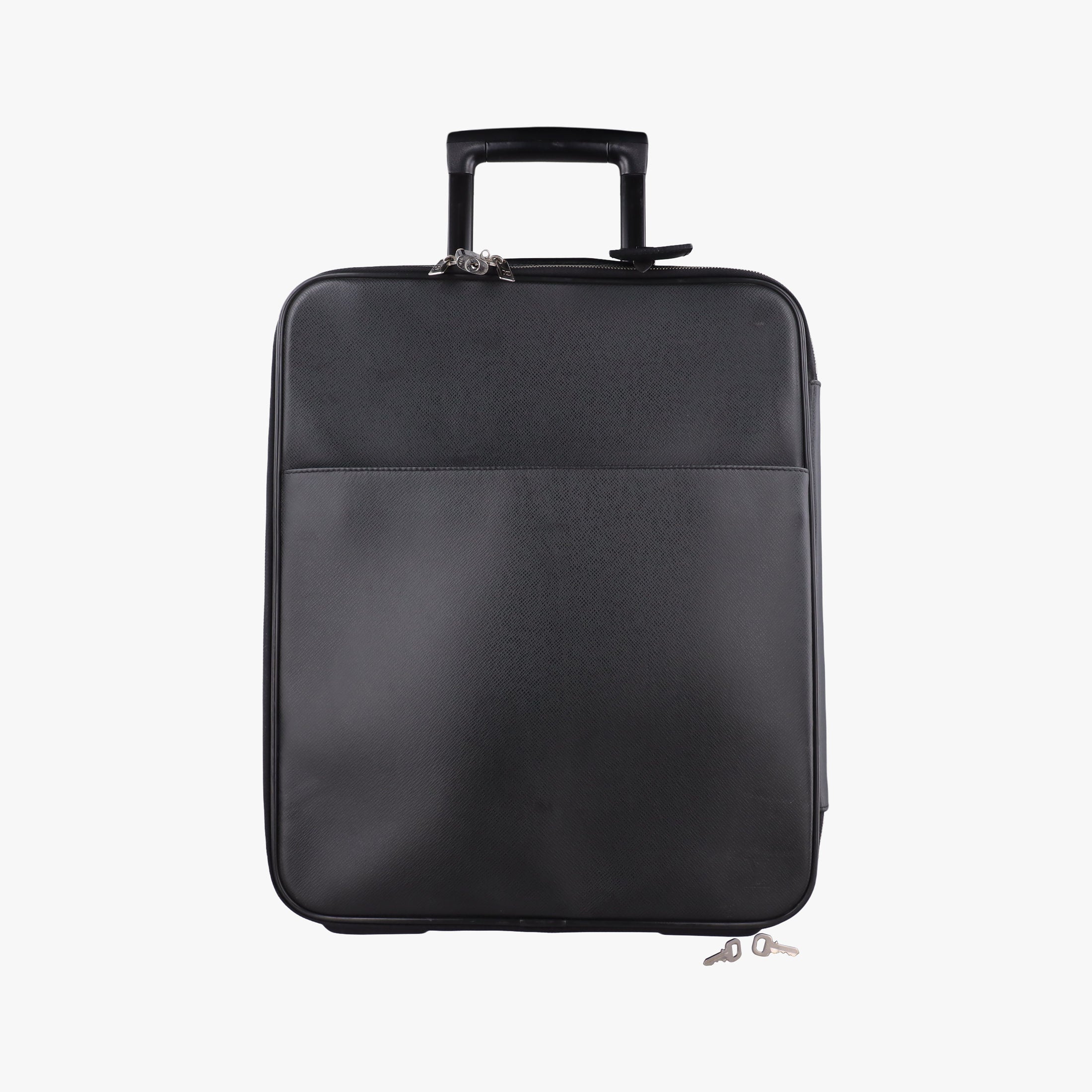 Secondhand Louis Vuitton Pegase 45 ARDOISE Taiga Leather M23302 suitcase | stylenewstar
