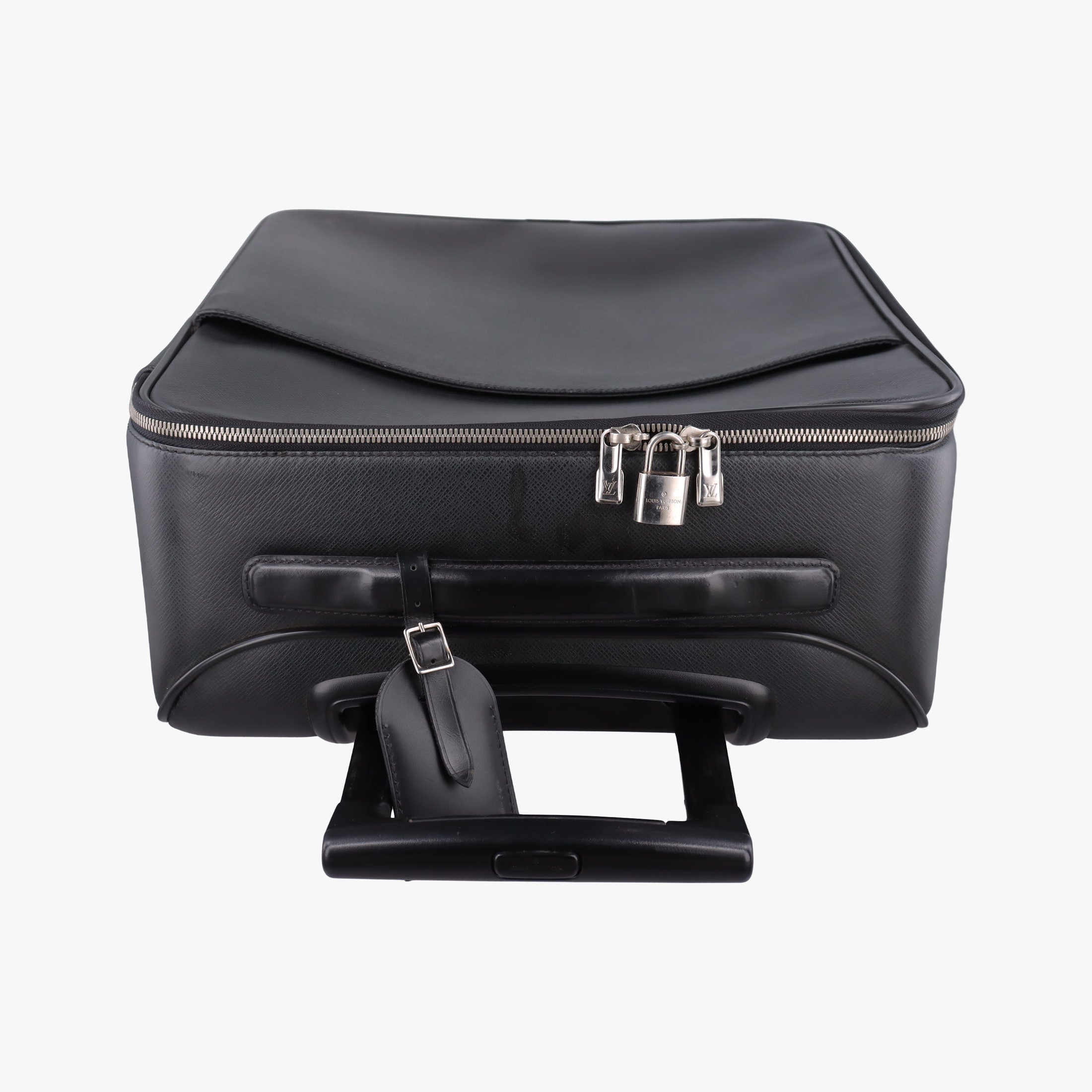 Secondhand Louis Vuitton Pegase 45 ARDOISE Taiga Leather M23302 suitcase | stylenewstar