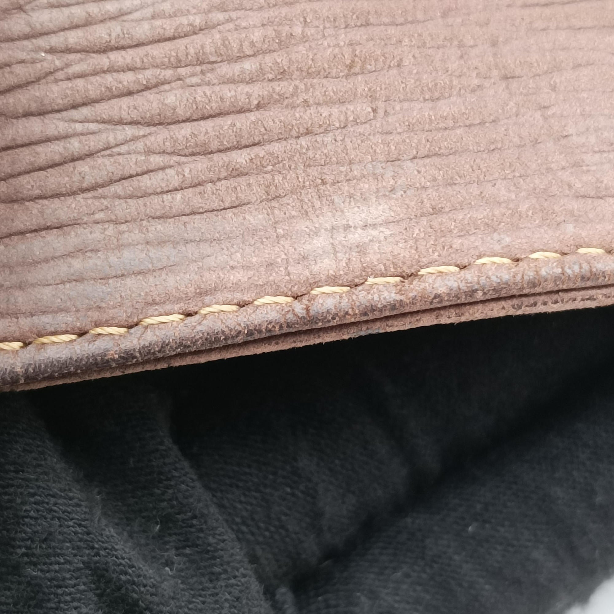 Pre-owned Loewe Velazquez Brown × Black Calfskin  handbag | stylenewstar