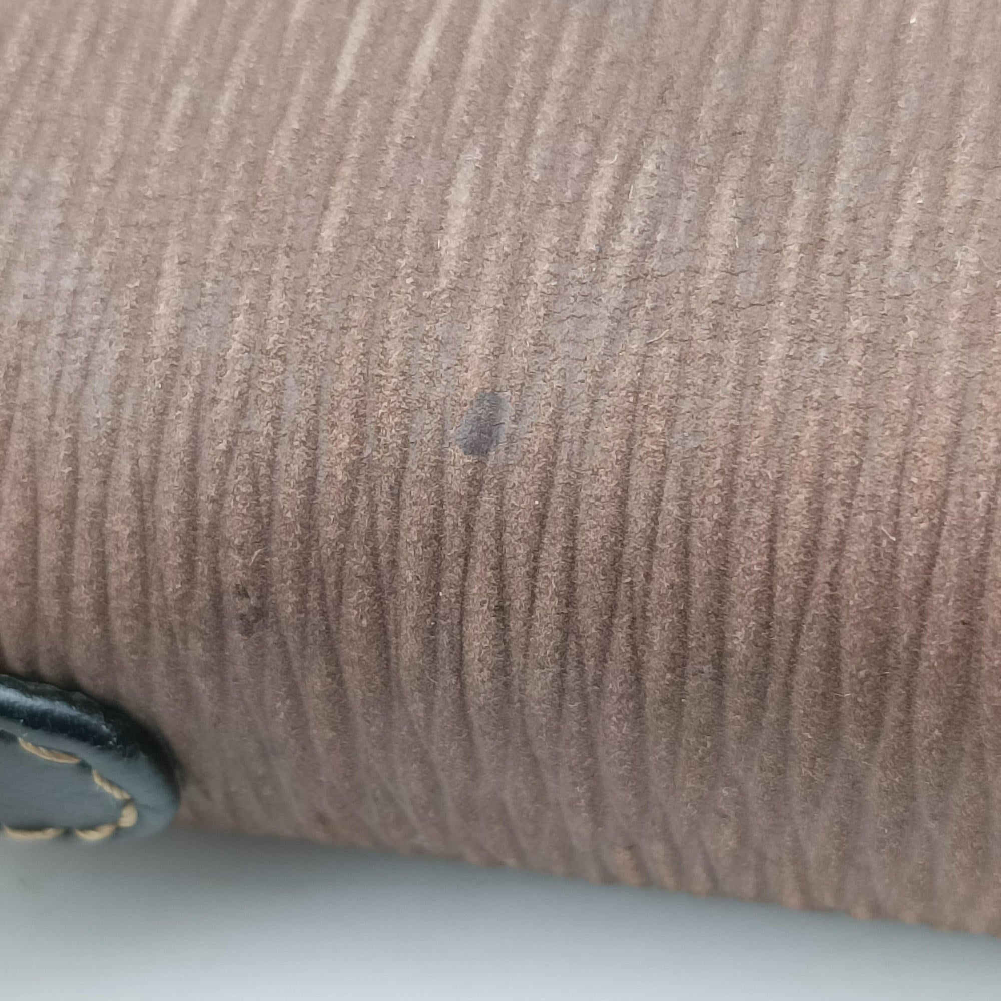 Pre-owned Loewe Velazquez Brown × Black Calfskin  handbag | stylenewstar