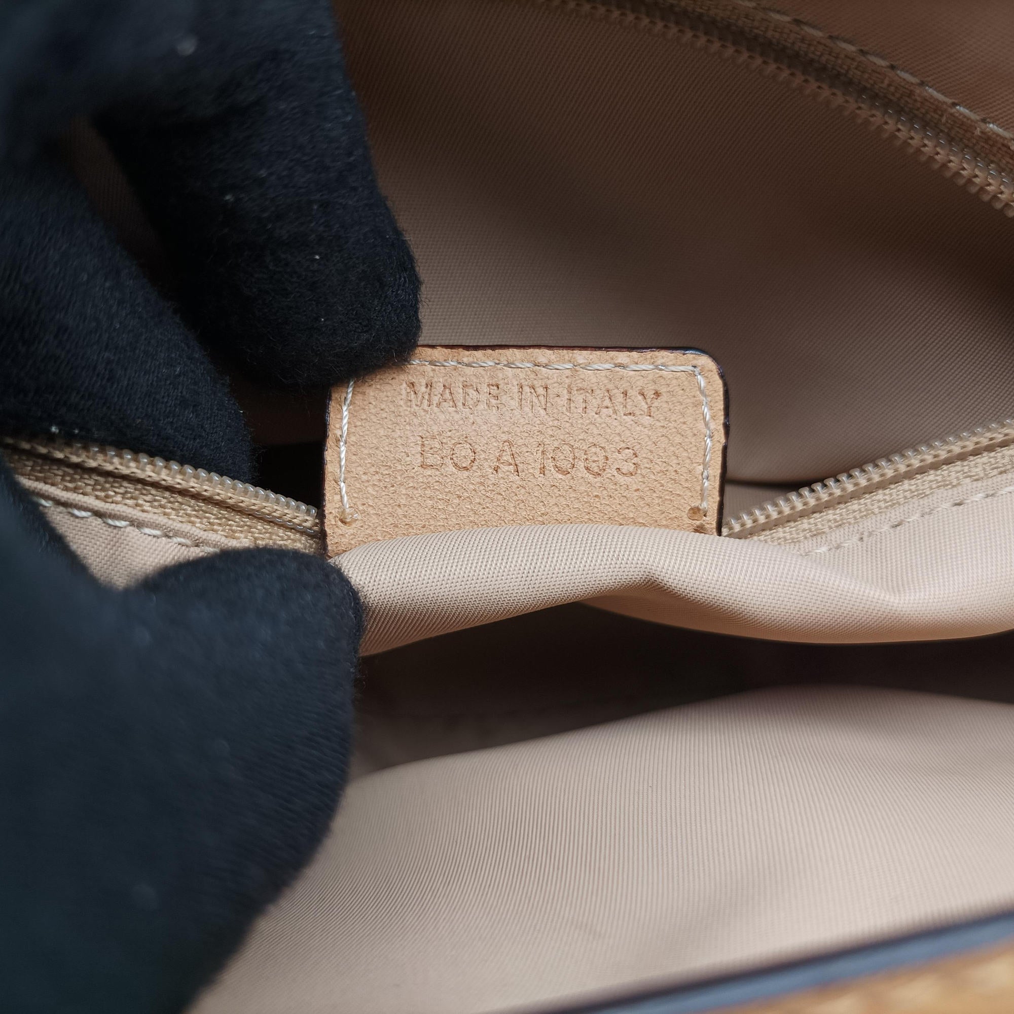 Pre-owned Christian Dior Street Chic Camel Canvas × Leather  handbag | stylenewstar