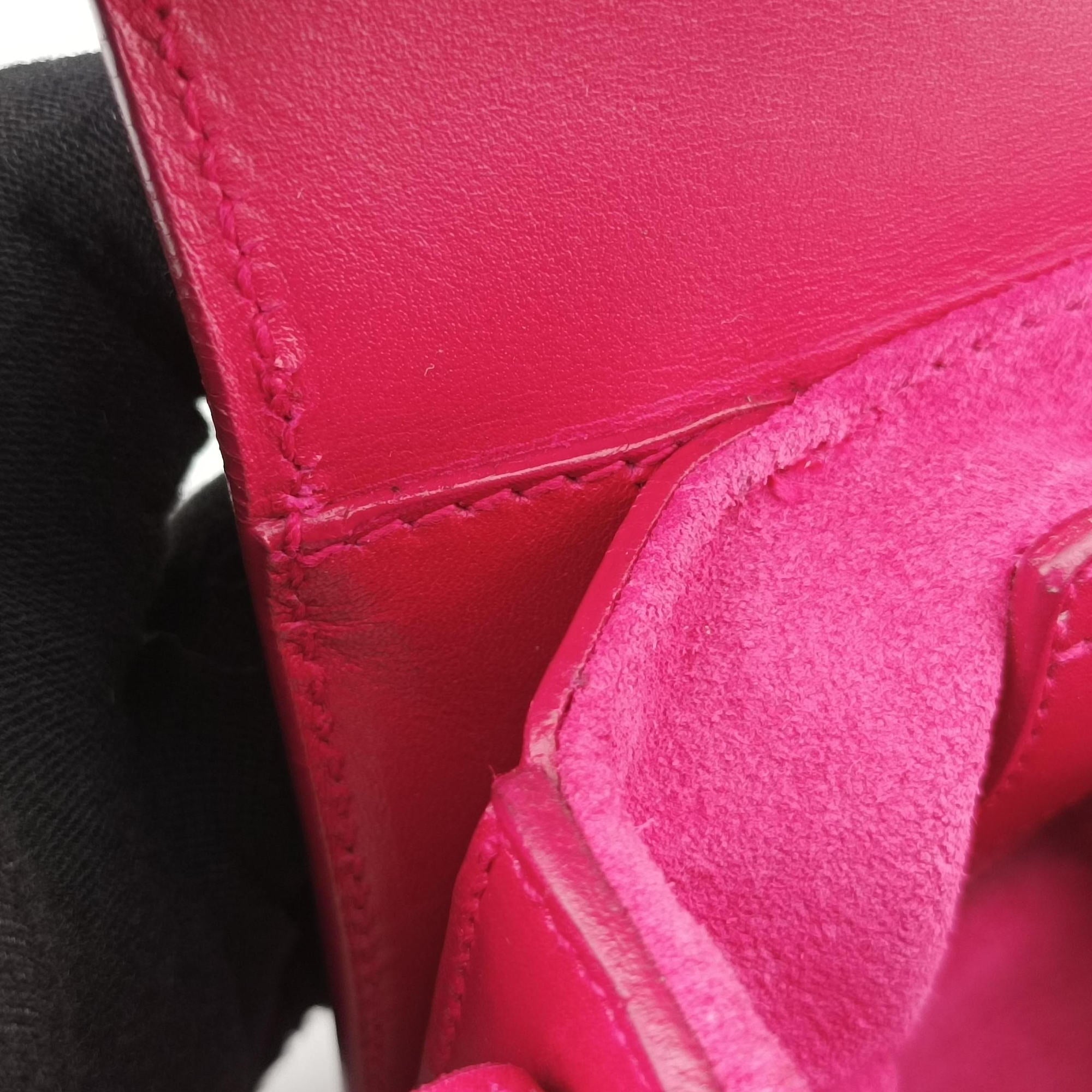 Pre-owned Yves Saint Laurent Classic Lulu Rose Leather 318249 shoulderbag | stylenewstar