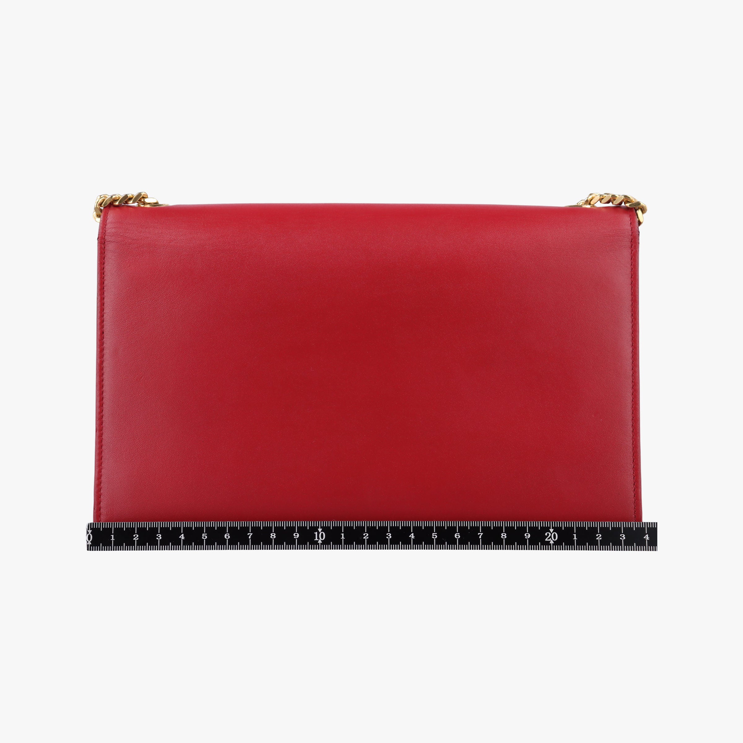 Pre-owned Yves Saint Laurent KATE Red Leather 354119 shoulderbag | stylenewstar