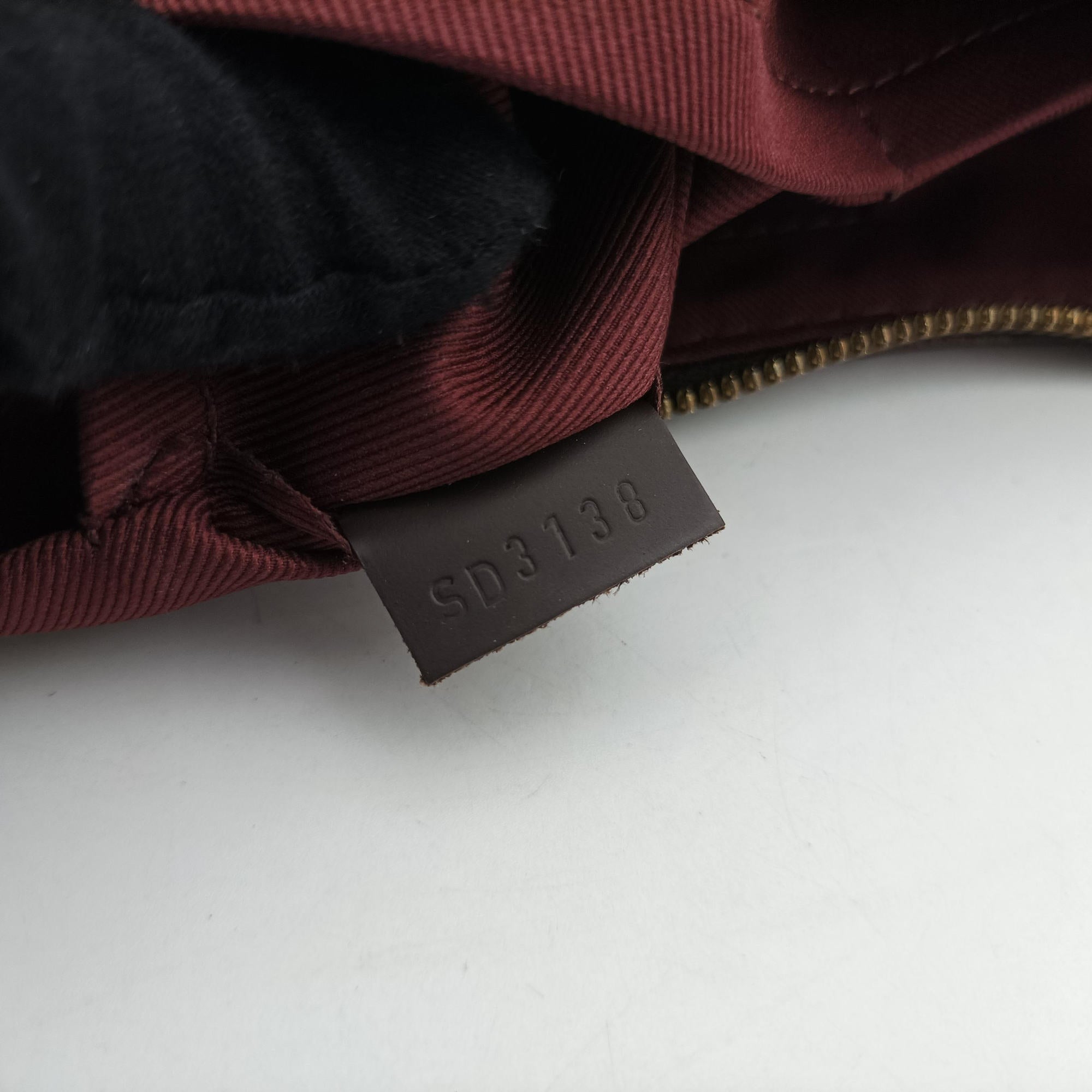 Pre-owned Louis Vuitton Lymington EBENE Damier Canvas N40023 shoulderbag | stylenewstar